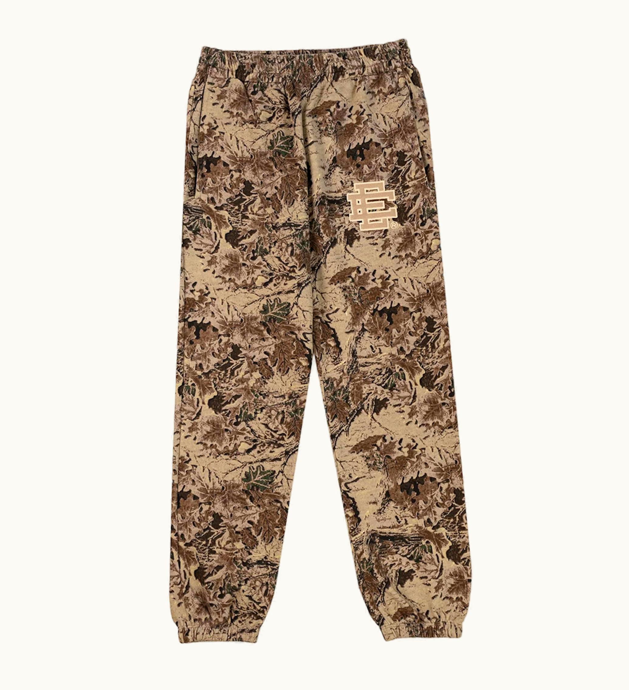 Eric Emanuel Eric Emanuel EE Basic Sweatpant Tan EE Leafy Camo