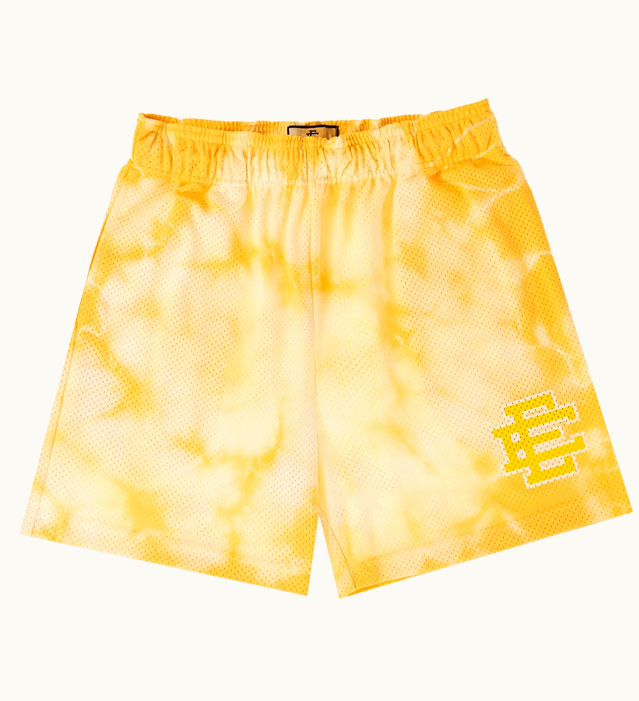 Eric Emanuel Eric Emanuel EE Basic Short Yellow Tie Dye