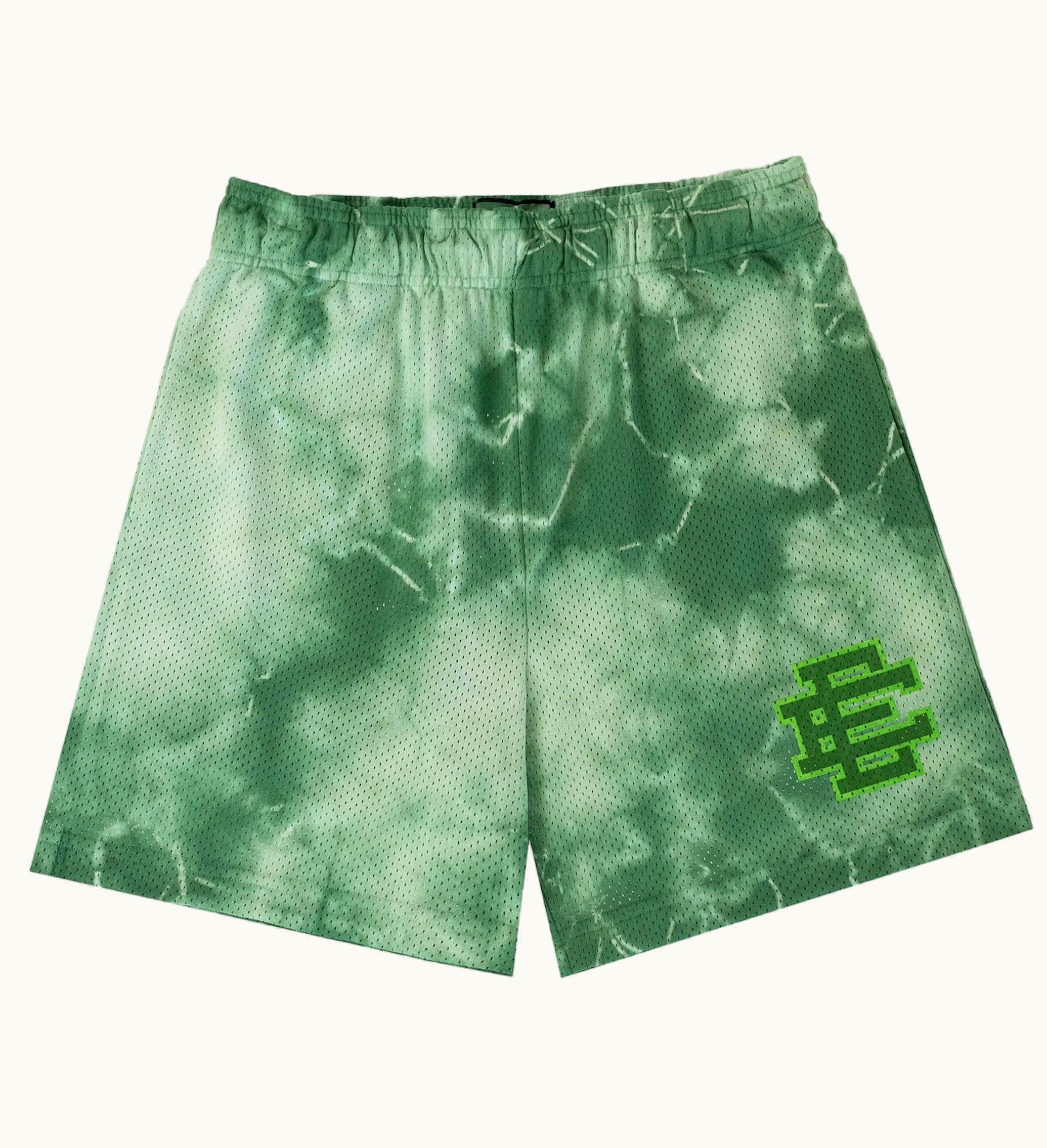 Eric Emanuel Eric Emanuel EE Basic Short Green Tie Dye