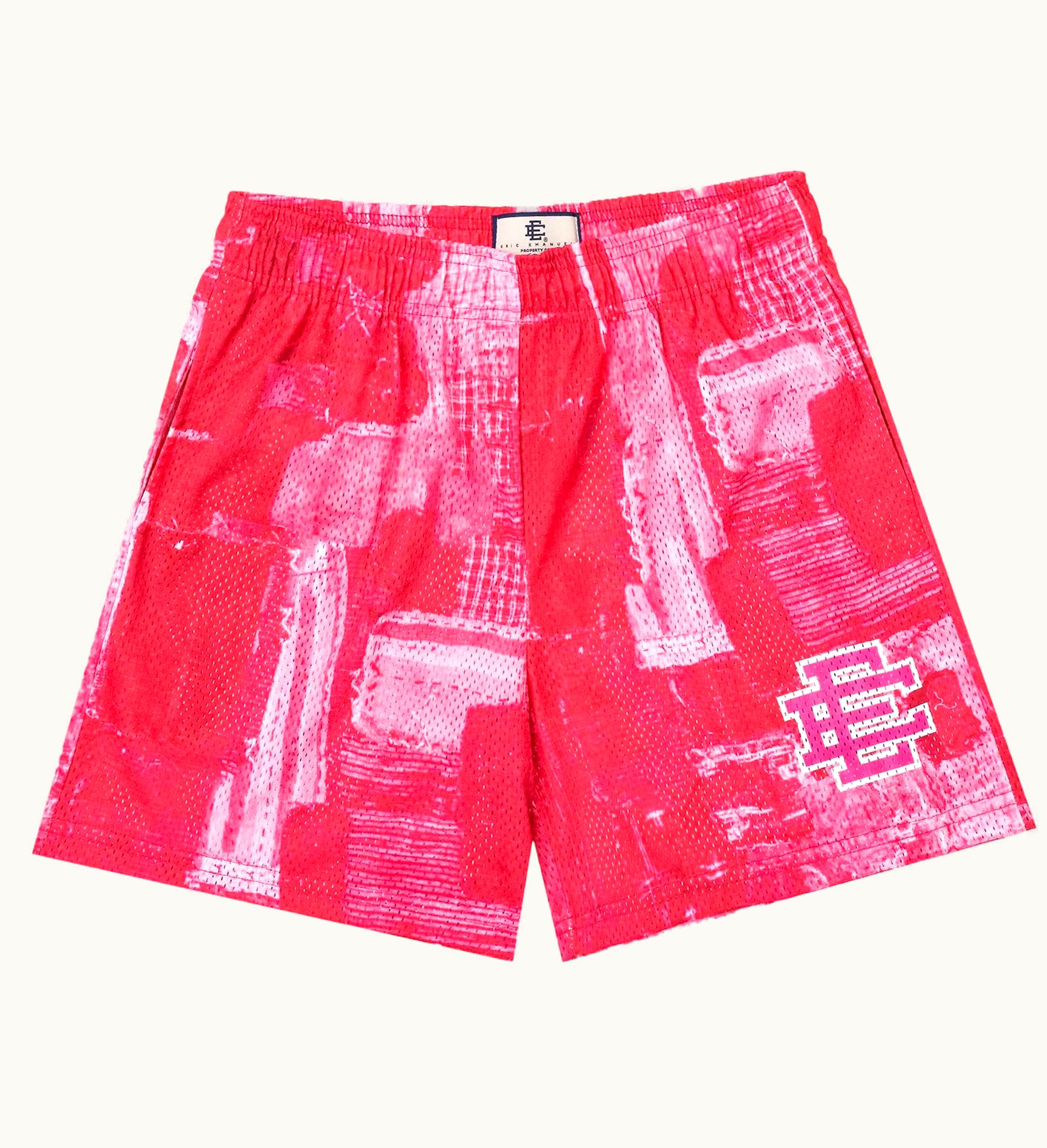 Eric Emanuel Eric Emanuel EE Basic Short Pink Boro Patchwork