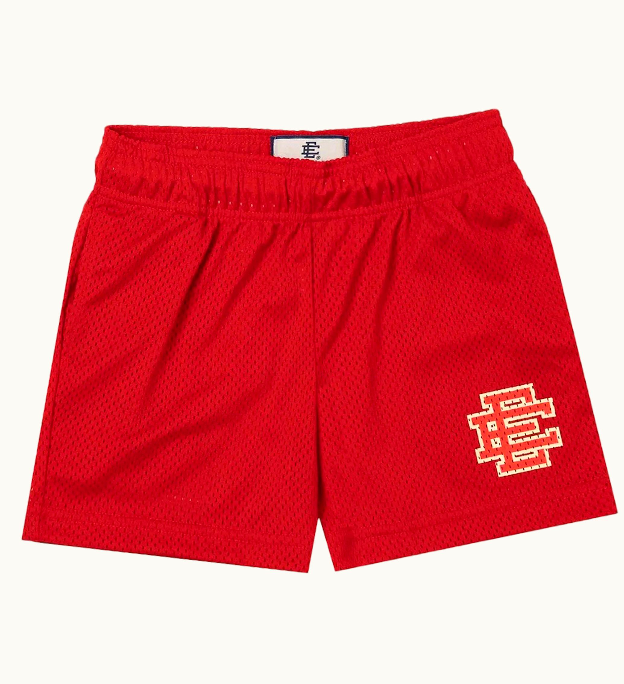 Eric Emanuel Eric Emanuel EE Youth Short Short Red Red