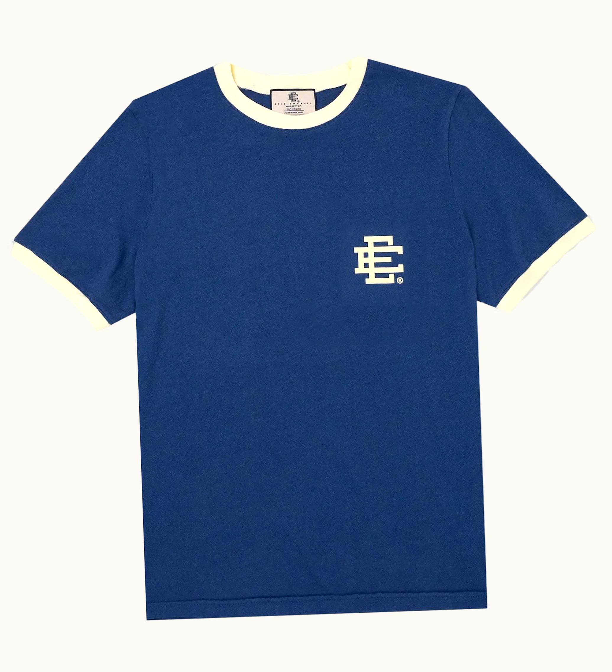 Eric Emanuel Eric Emanuel EE Ringer T Shirt Navy Sorbet