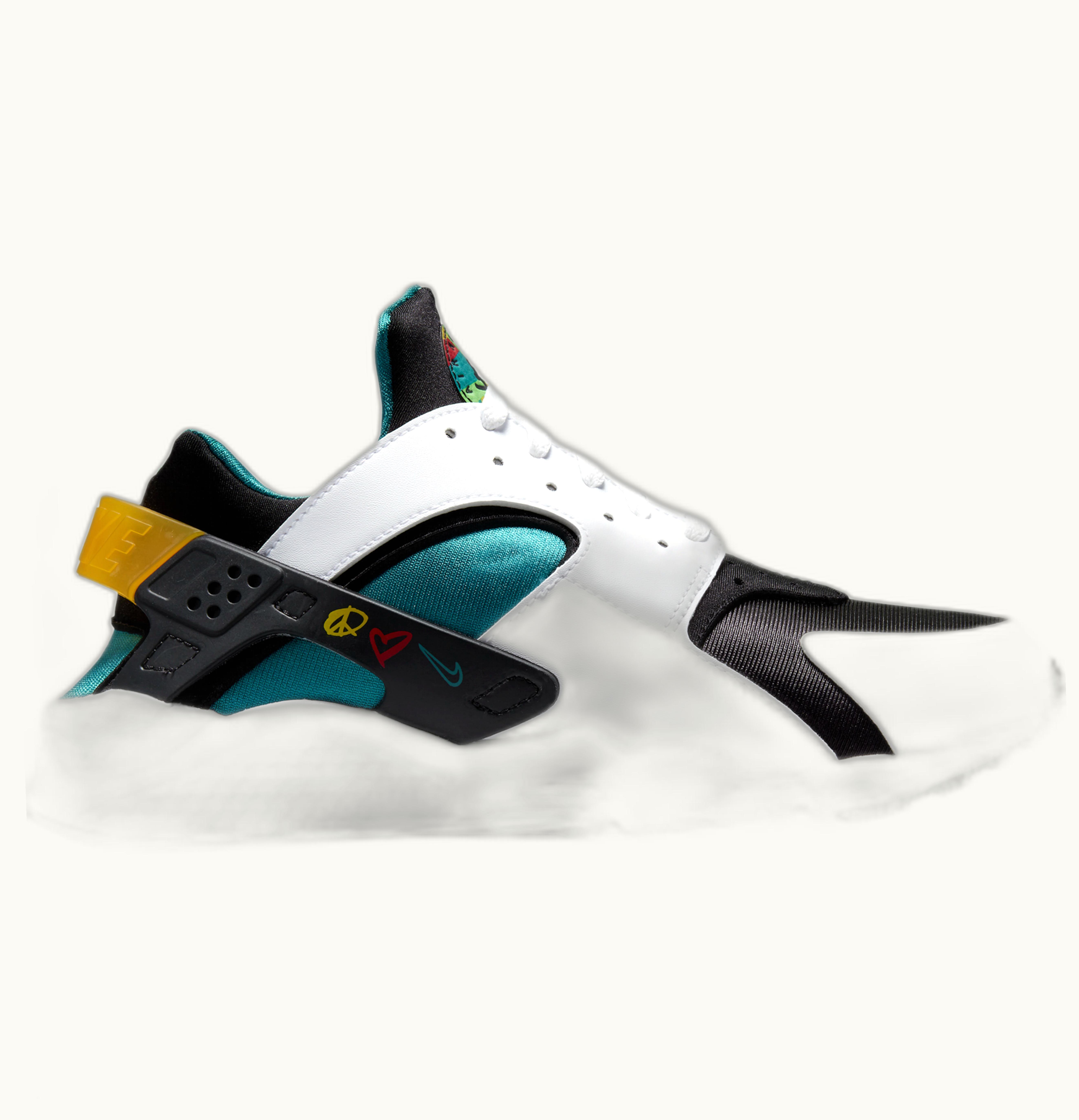 Nike Nike Air Huarache Peace Love Swoosh