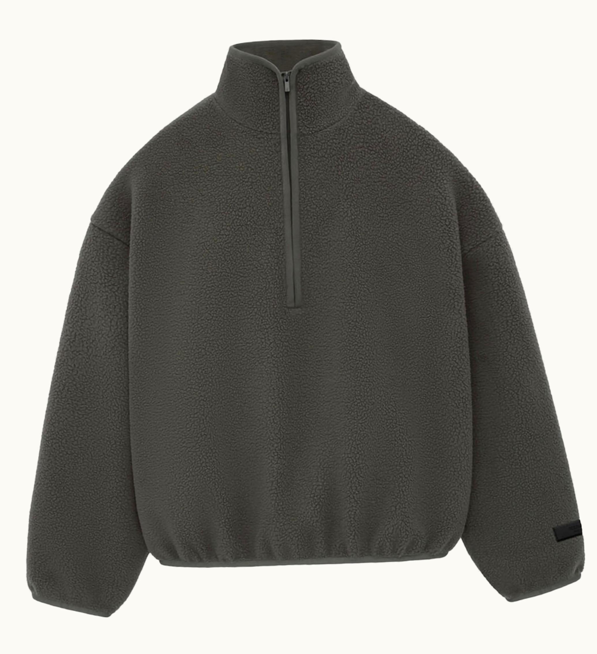 Fear of God Fear Of God Essentials Polar Fleece Half Zip Mockneck Ink