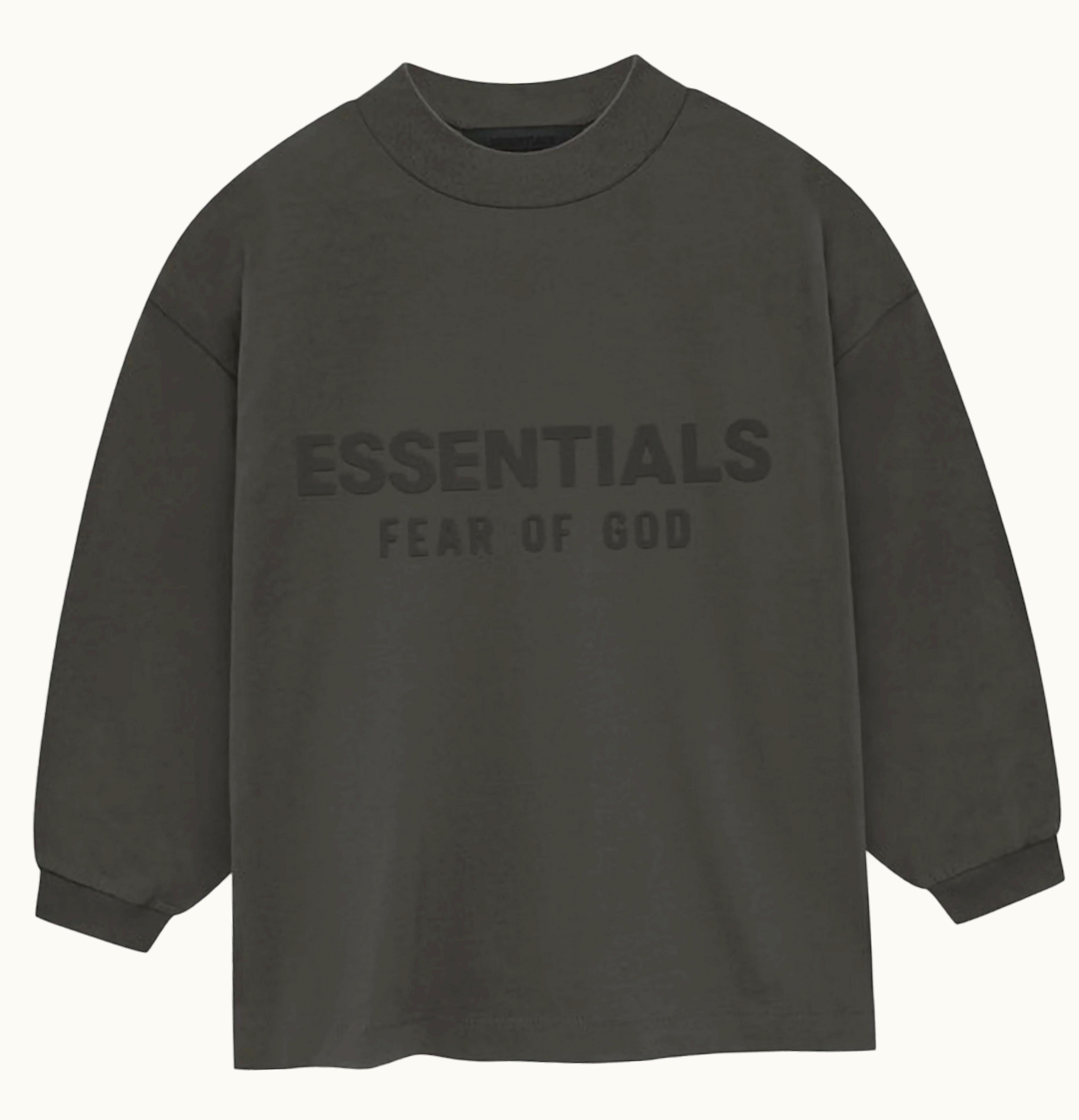 Fear of God Fear Of God Essentials Kids L S Tee Ink