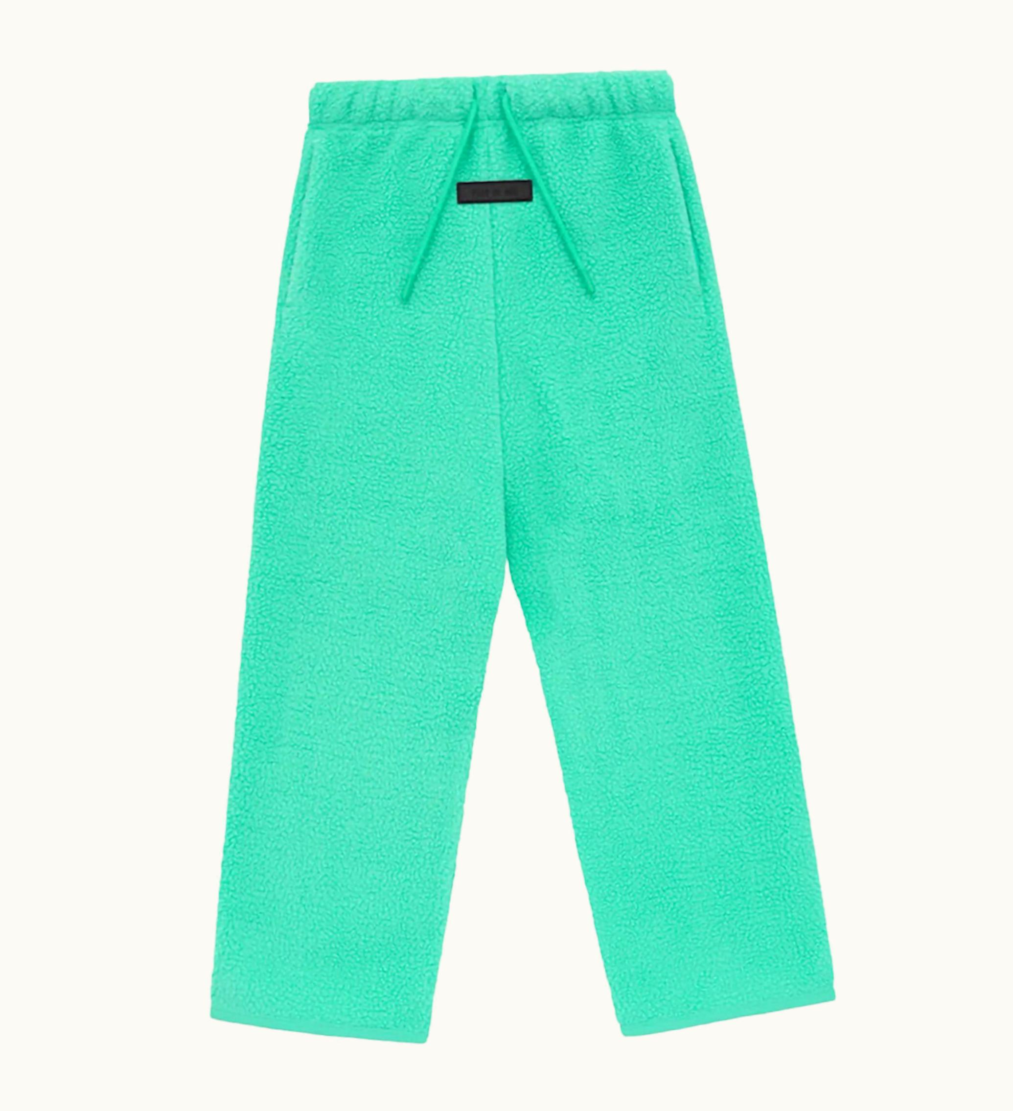 Fear of God Fear Of God Essentials Kids Polar Fleece Pant Mint Leaf