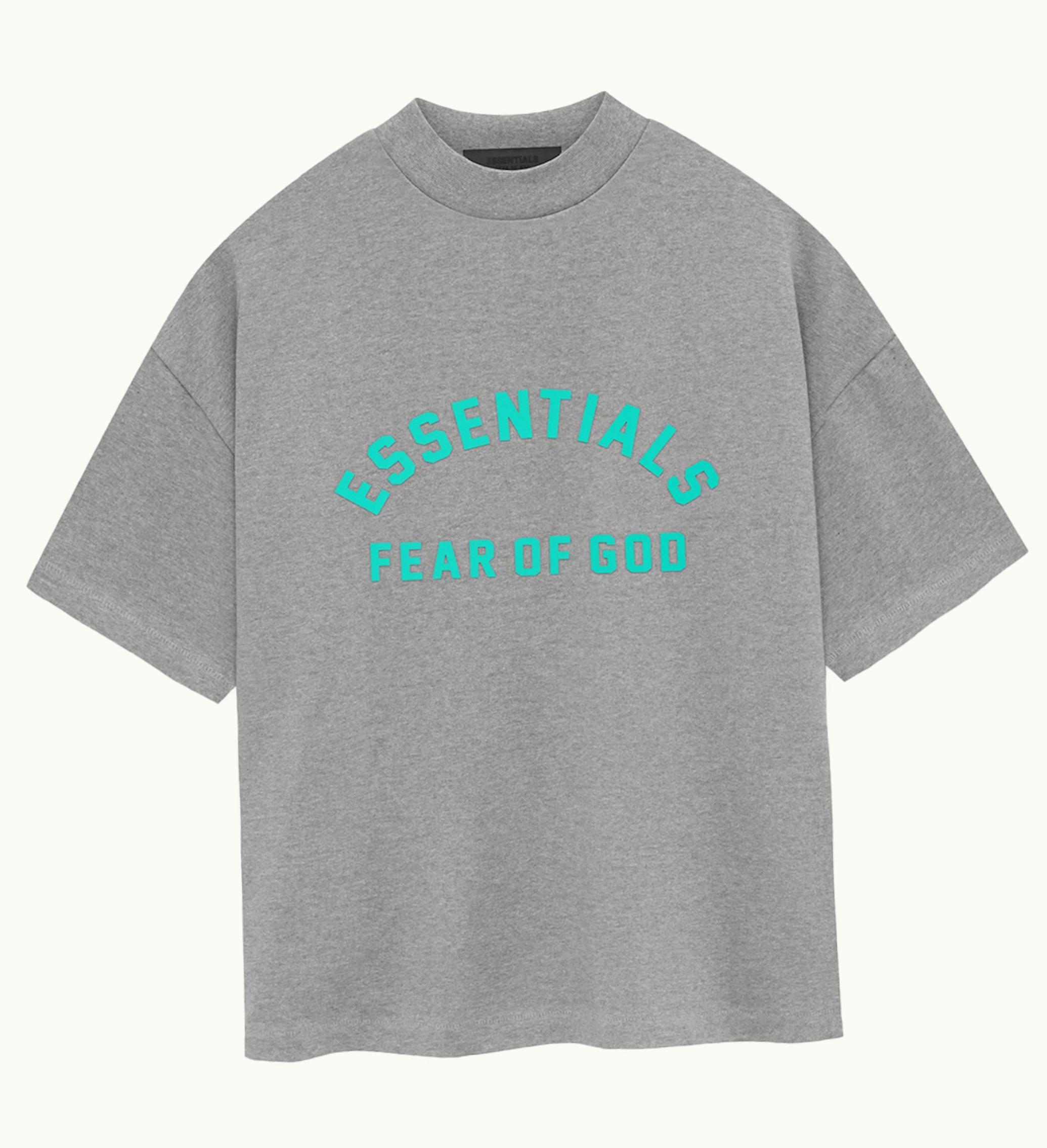 Fear of God Fear Of God Essentials Heavy Jersey SS Tee Dark Heather Oatmeal
