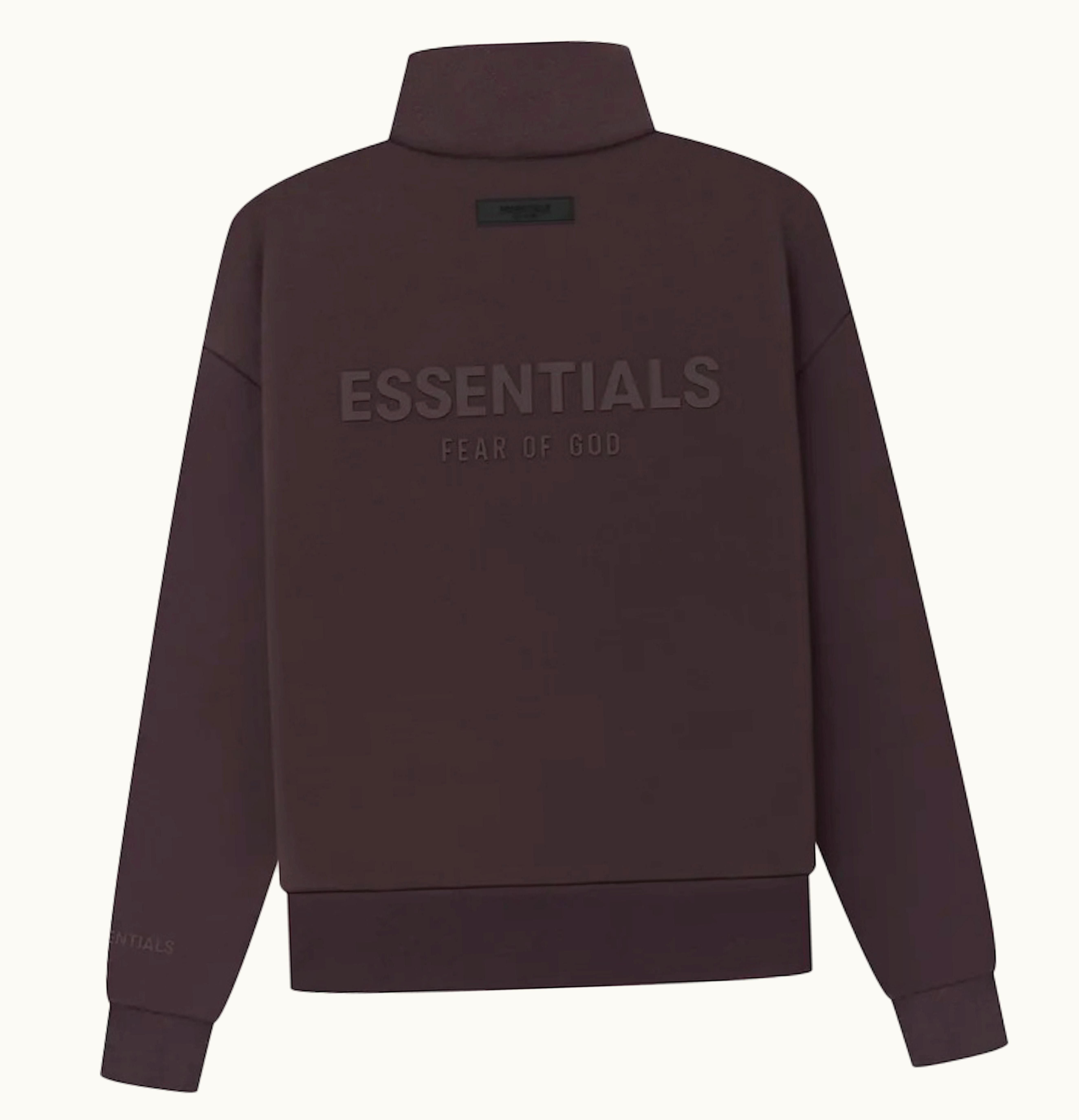 Fear of God Fear Of God Essentials Womens Fullzip Jacket SS23 Plum