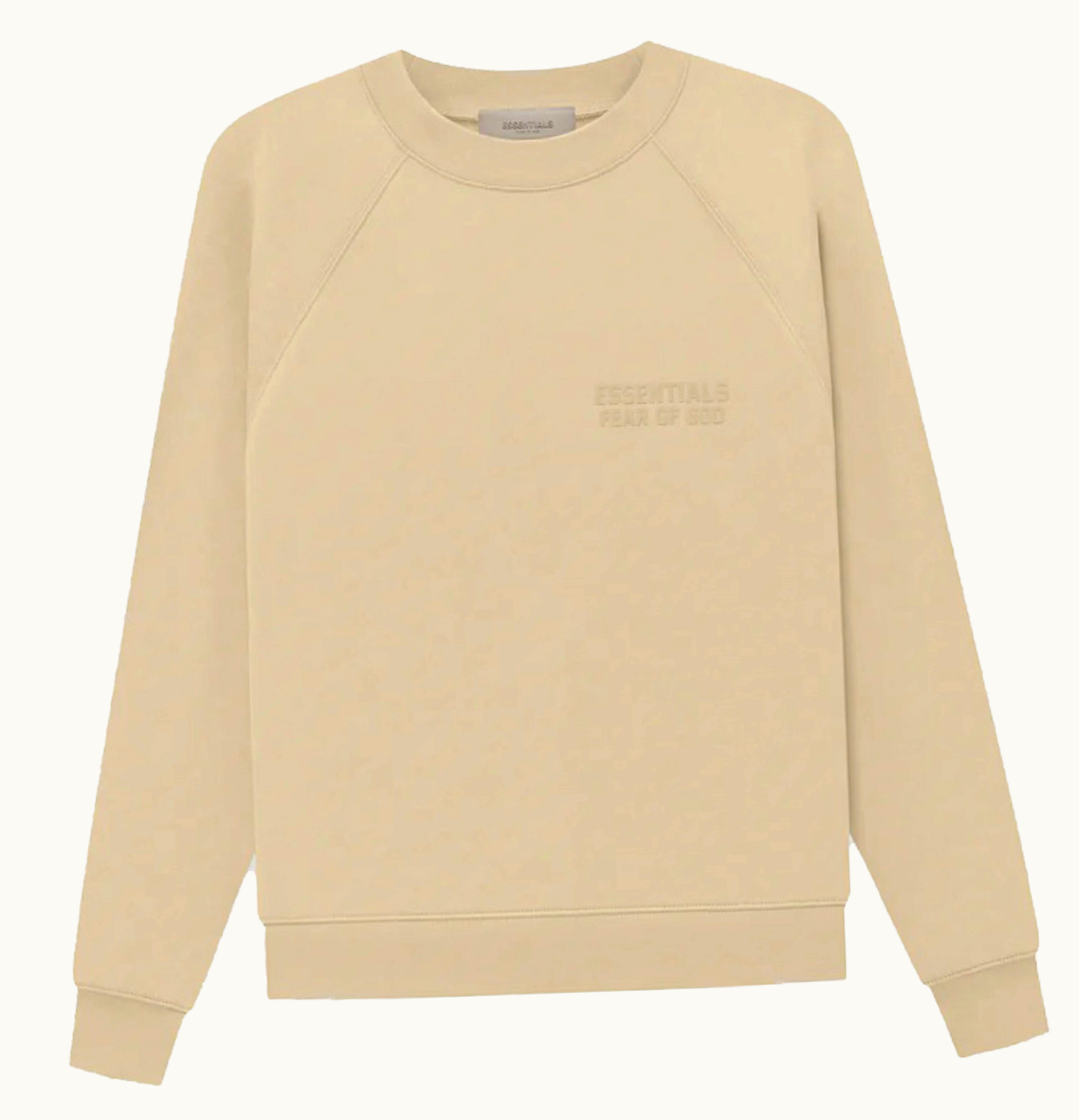 Fear of God Fear Of God Essentials Crewneck Sweatshirt Sand