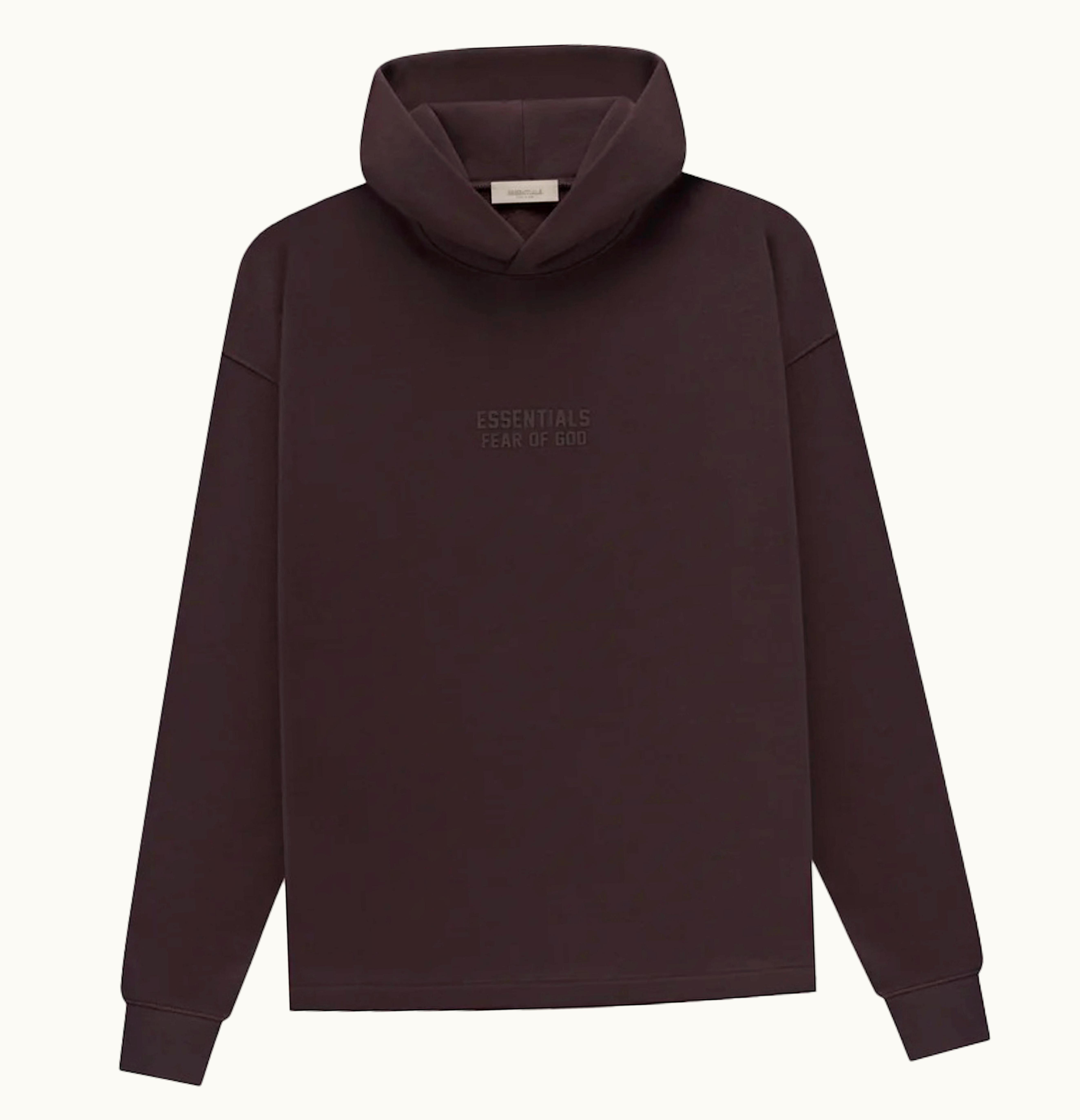 Fear of God Fear Of God Essentials Relaxed Hoodie Plum