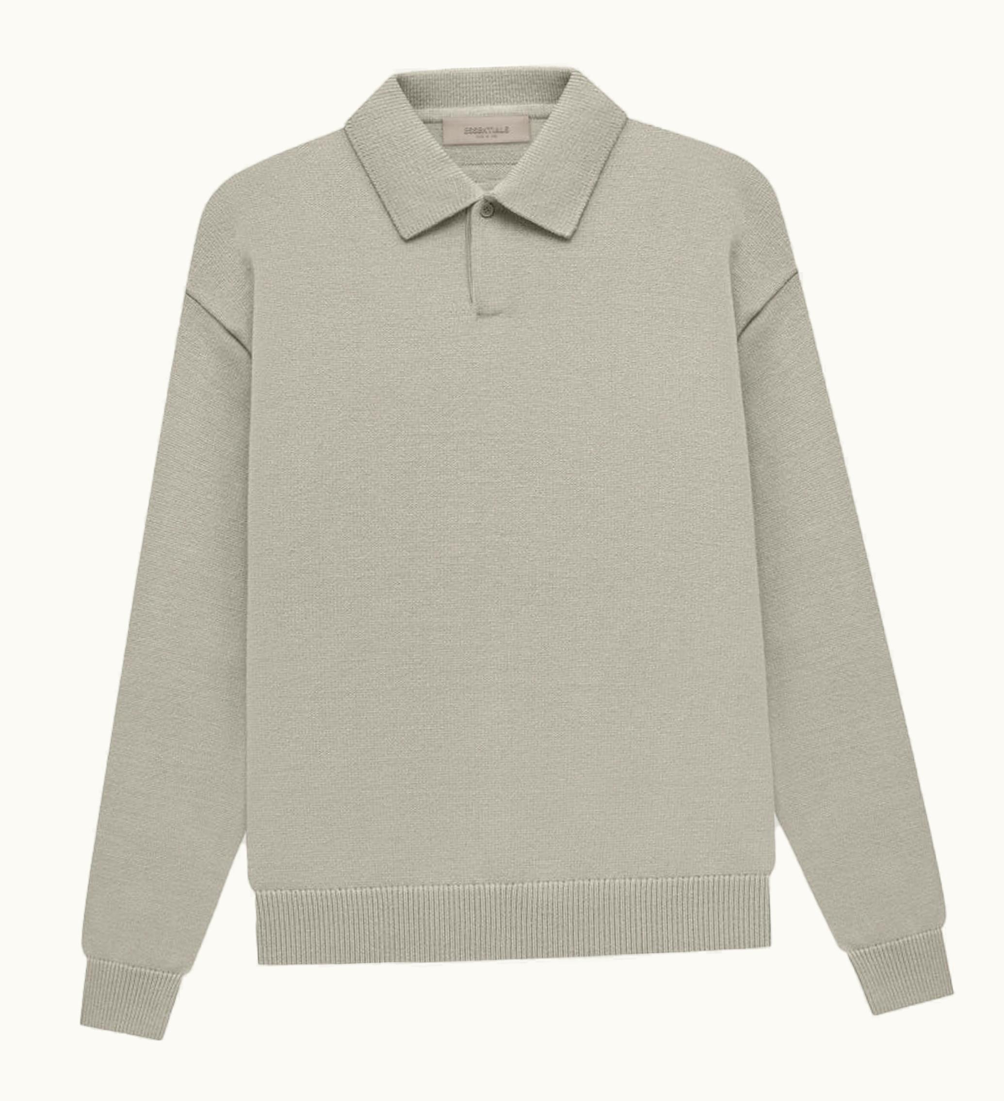 Fear of God Fear Of God Essentials Knit Ls Polo Seal