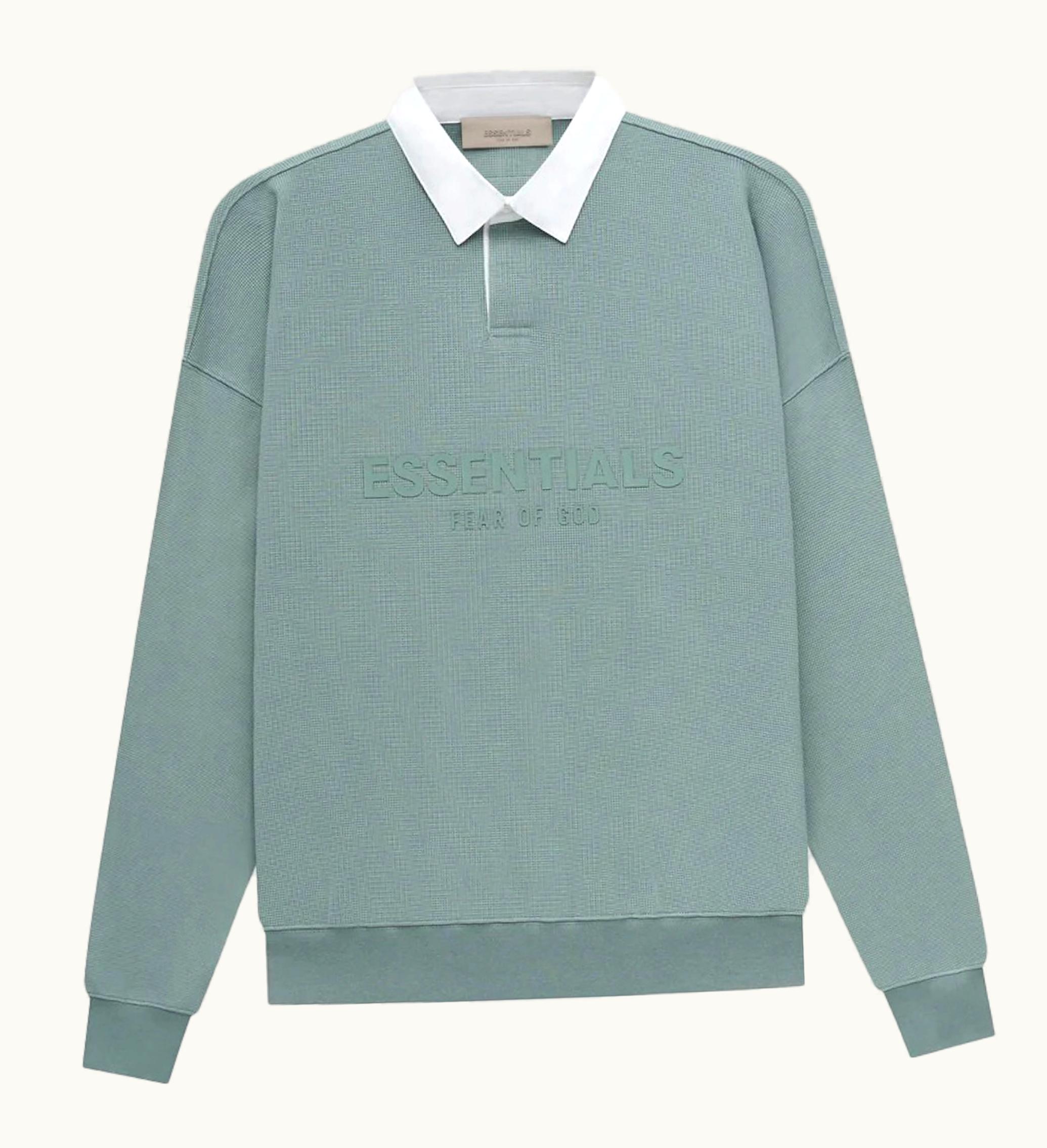 Fear of God Fear Of God Essentials Waffle Henley Rugby Sycamore