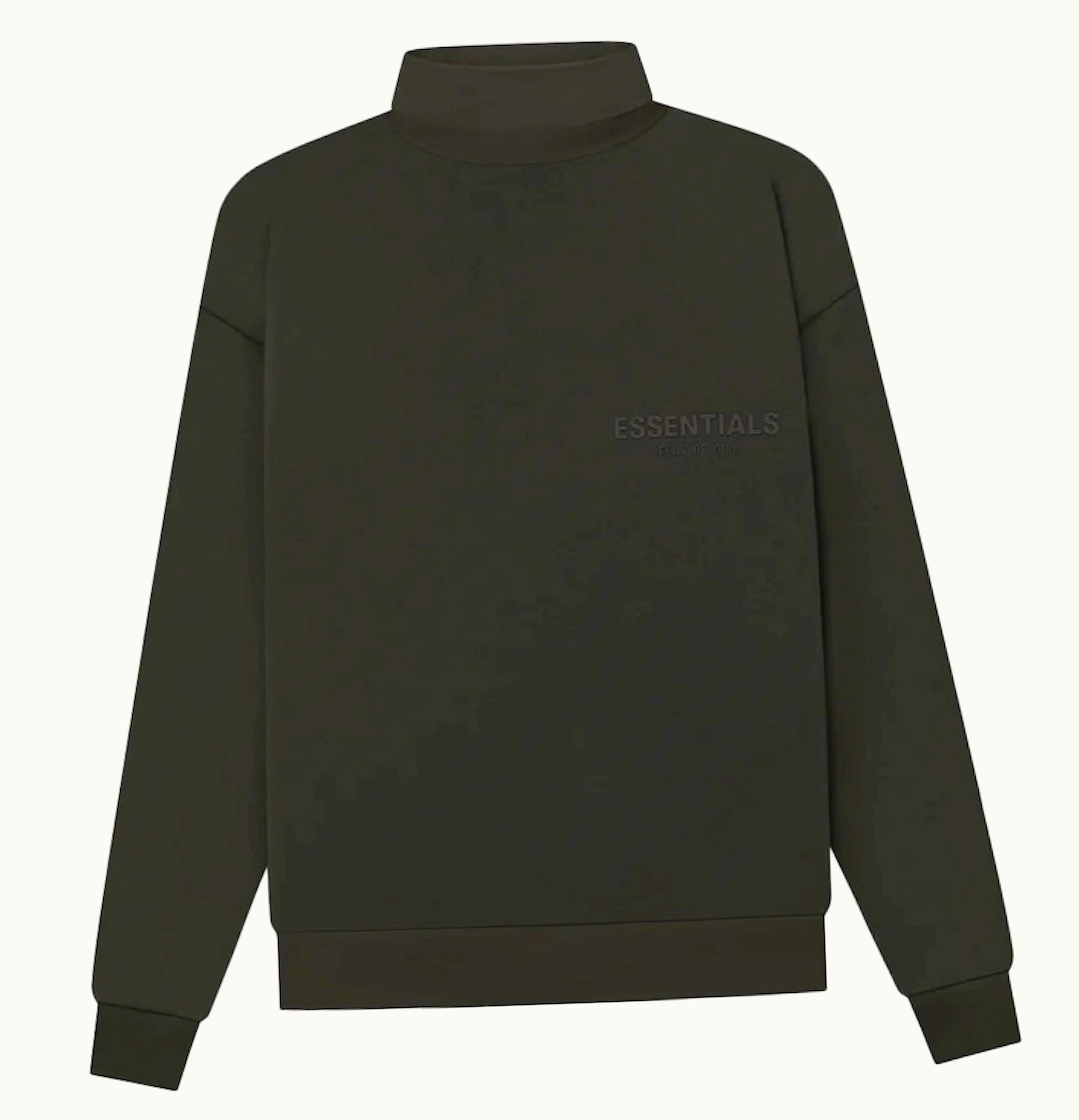 Fear of God Fear Of God Essentials Turtleneck Off Black