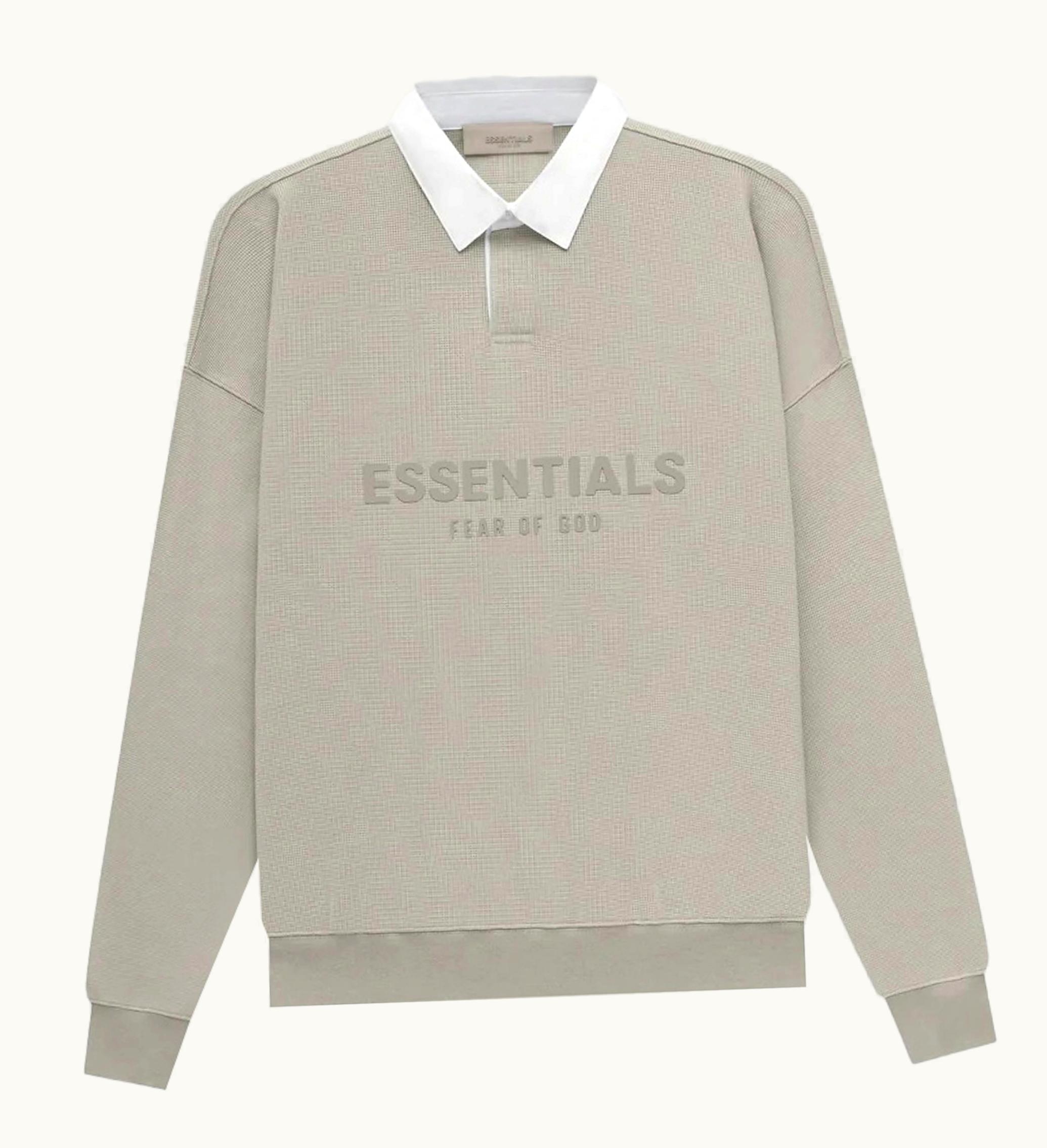 Fear of God Fear Of God Essentials Waffle Henley Rugby Seal
