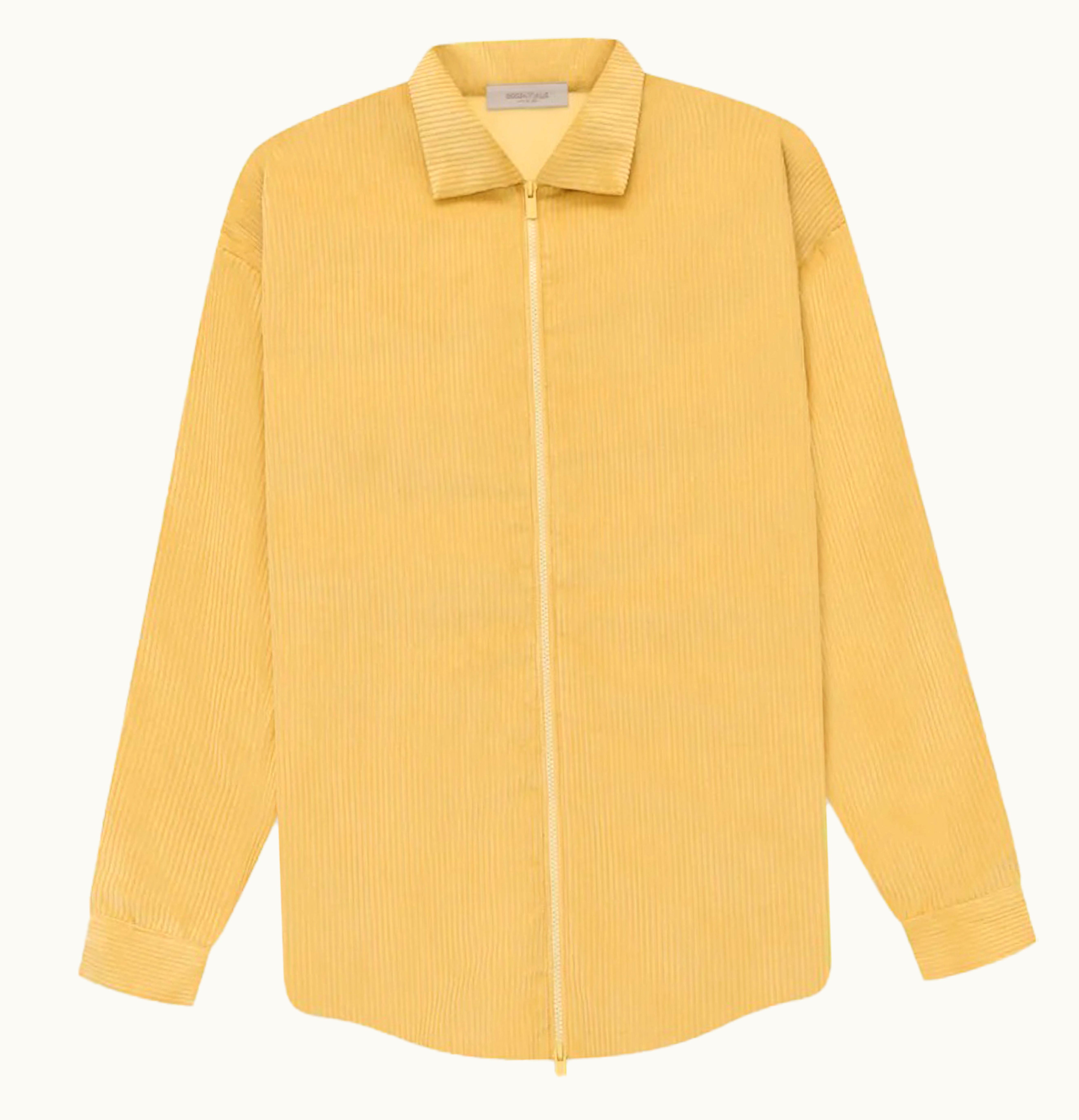 Fear of God Fear Of God Essentials Corduroy Shirt Jacket Light Tuscan