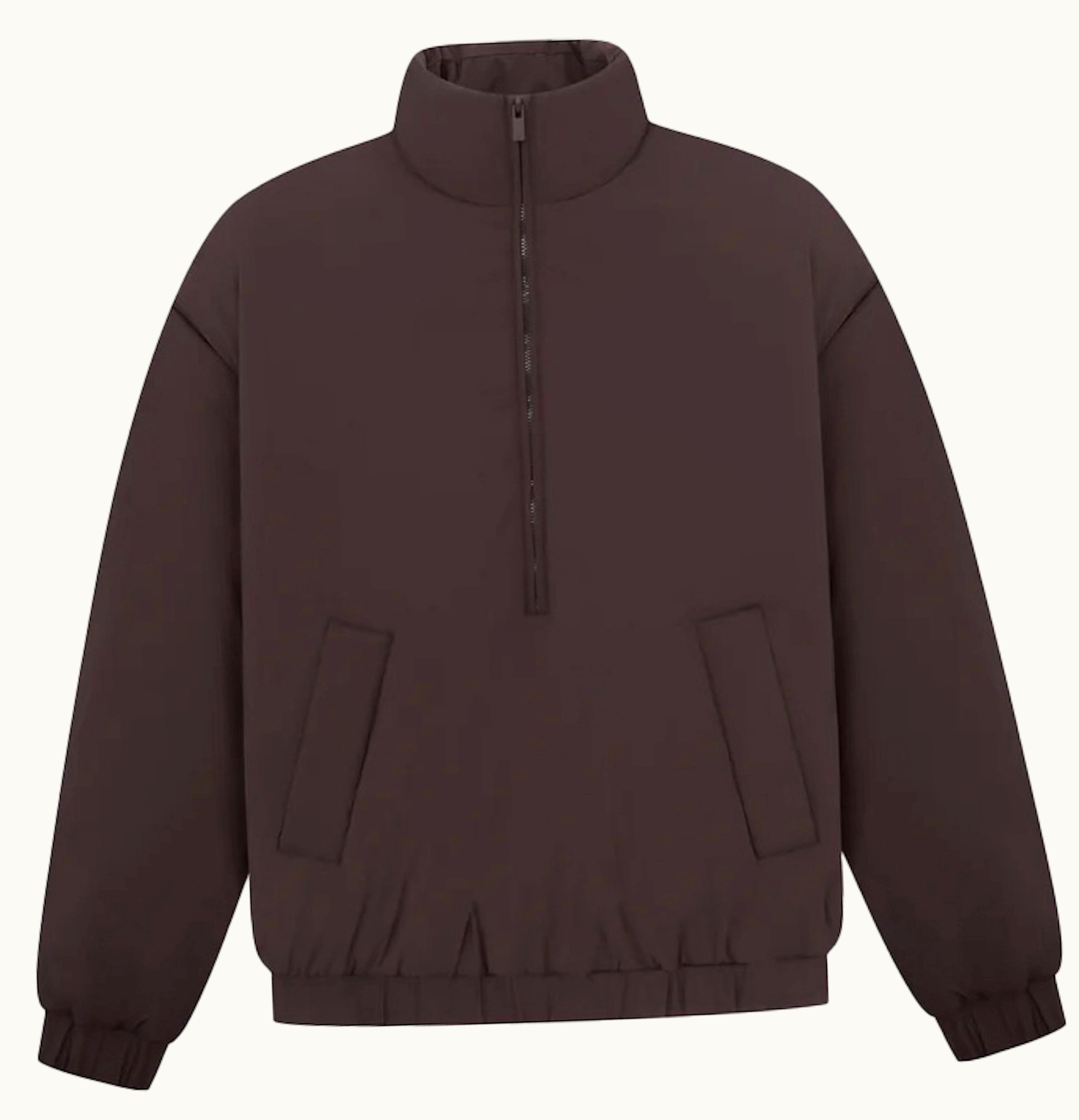 Fear of God Fear Of God Essentials Nylon Puffer Jacket Plum