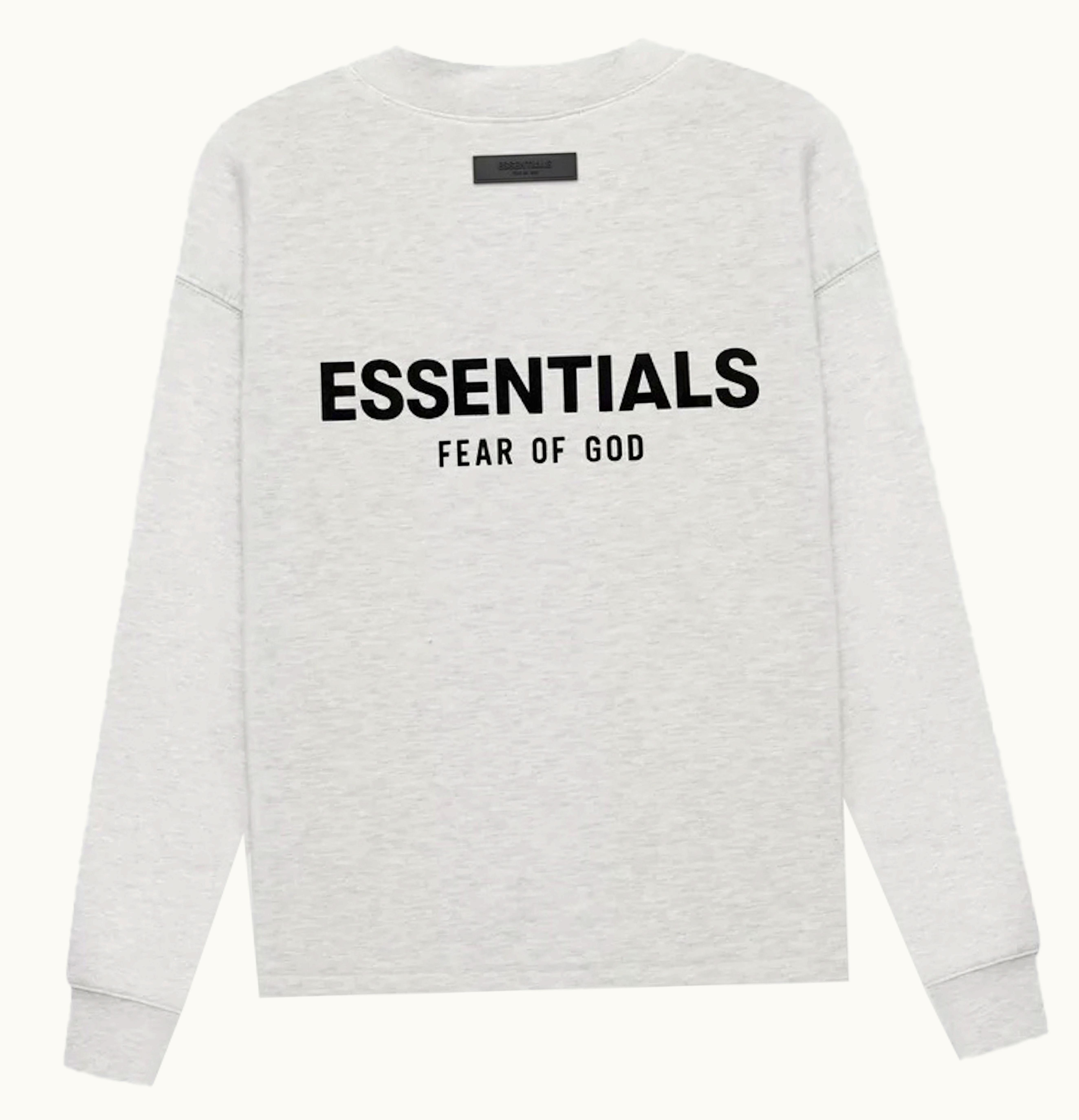 Fear of God Fear Of God Essentials Relaxed Crewneck Light Oatmeal