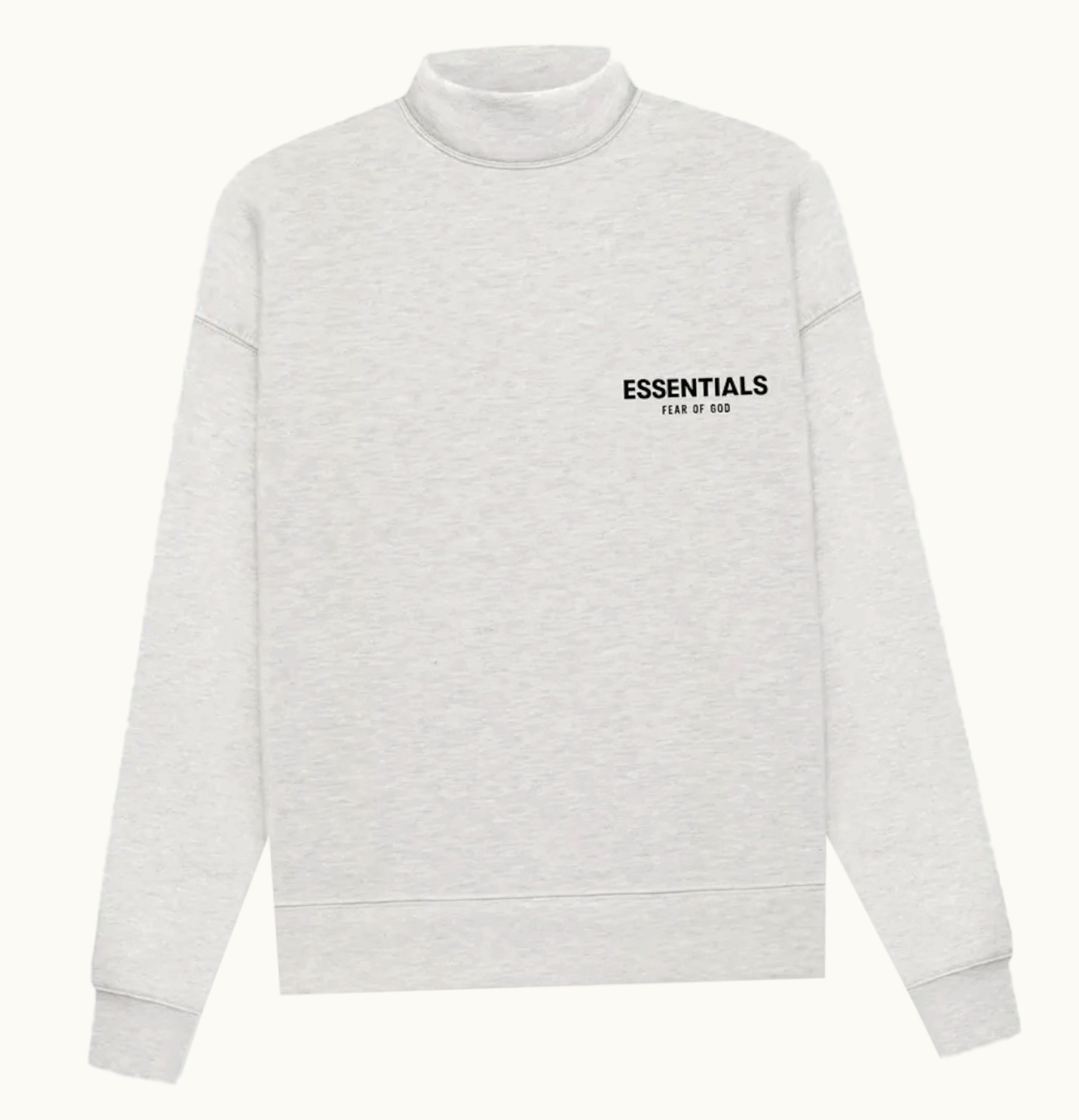 Fear of God Fear Of God Essentials Mockneck Light Oatmeal