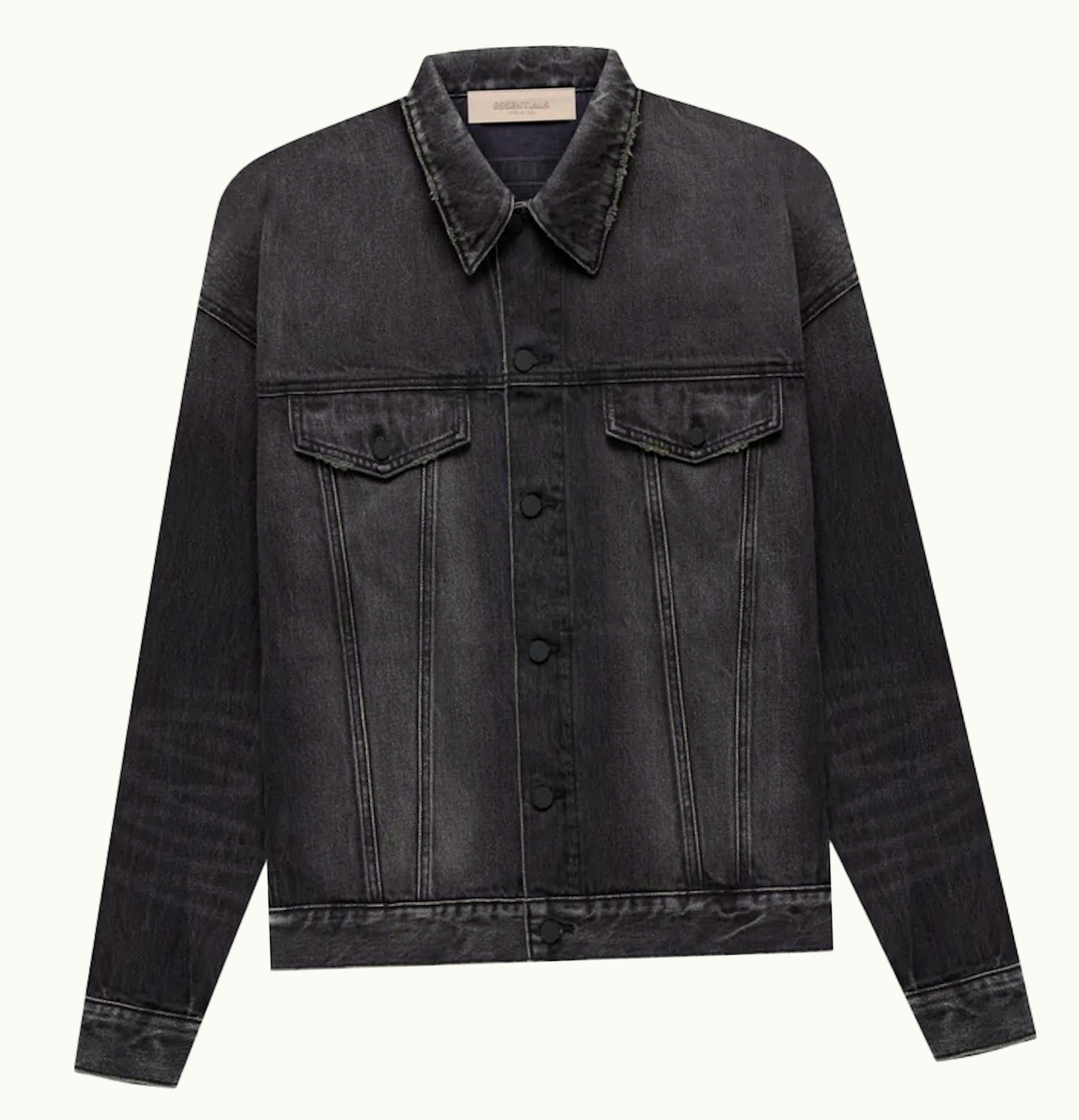 Fear of God Fear Of God Essentials Denim Jacket Black