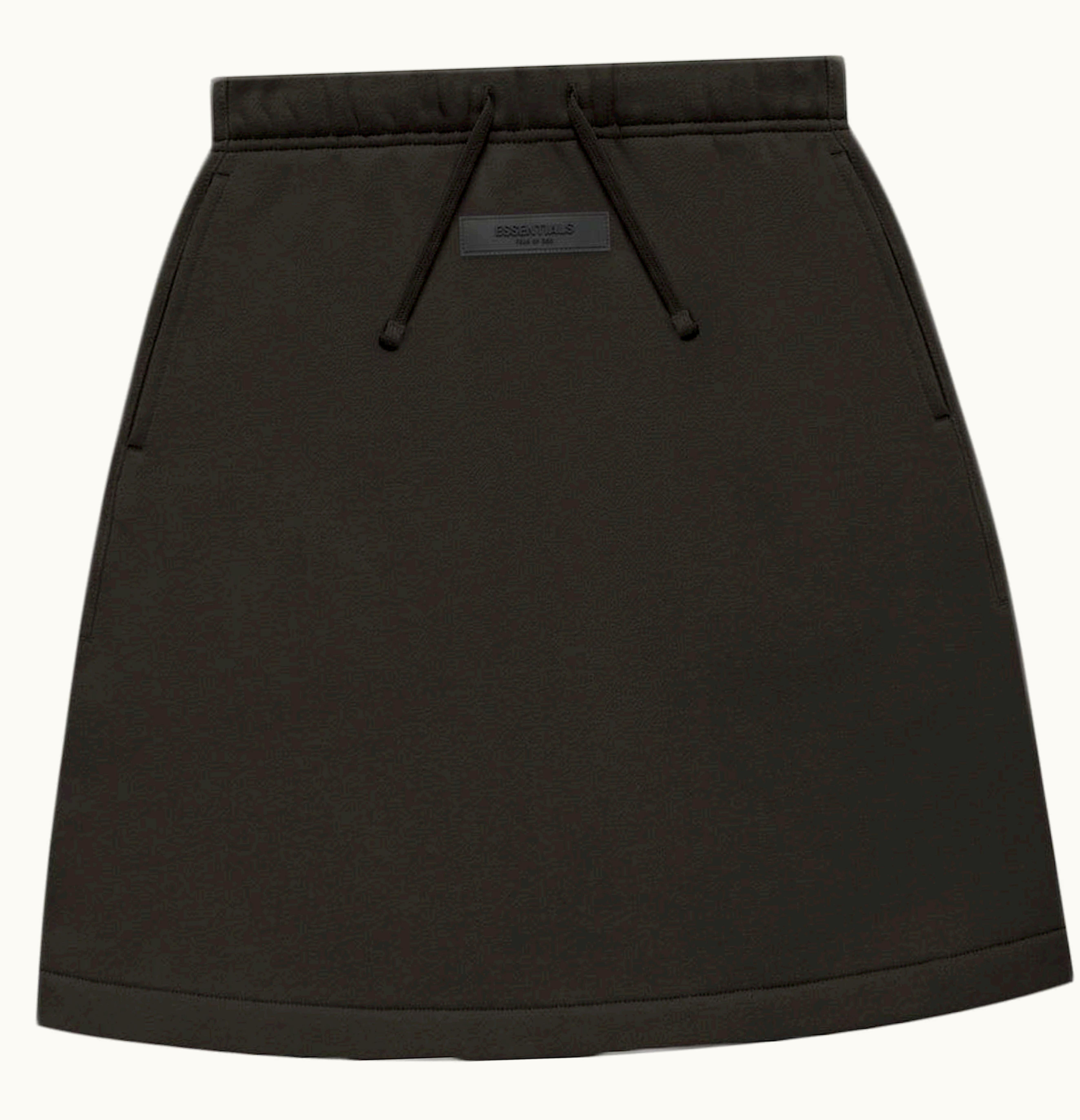 Fear of God Fear Of God Essentials Kids Mid Length Skirt Off Black