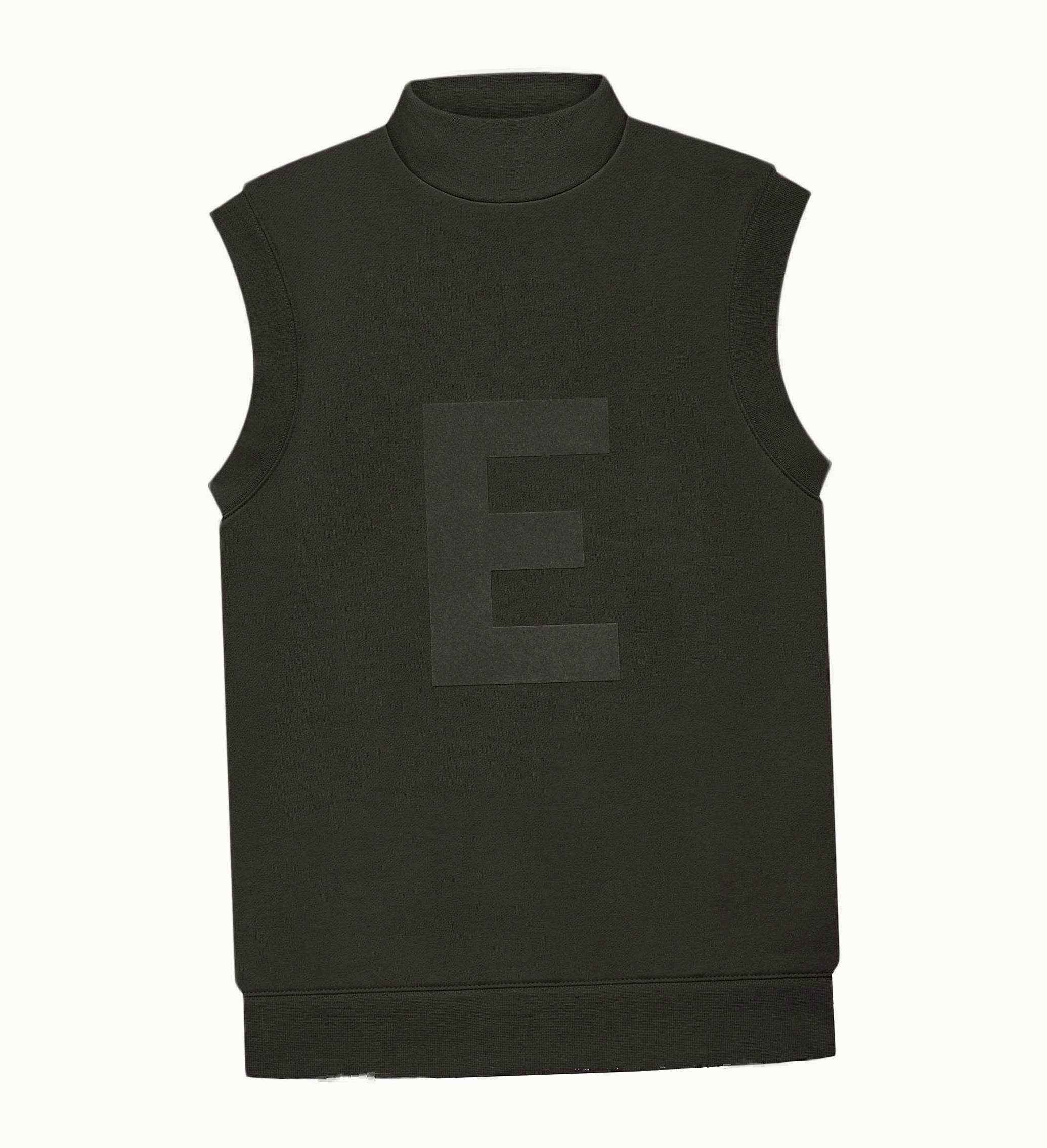 Fear of God Fear Of God Essentials Womens Mockneck Vest Off Black