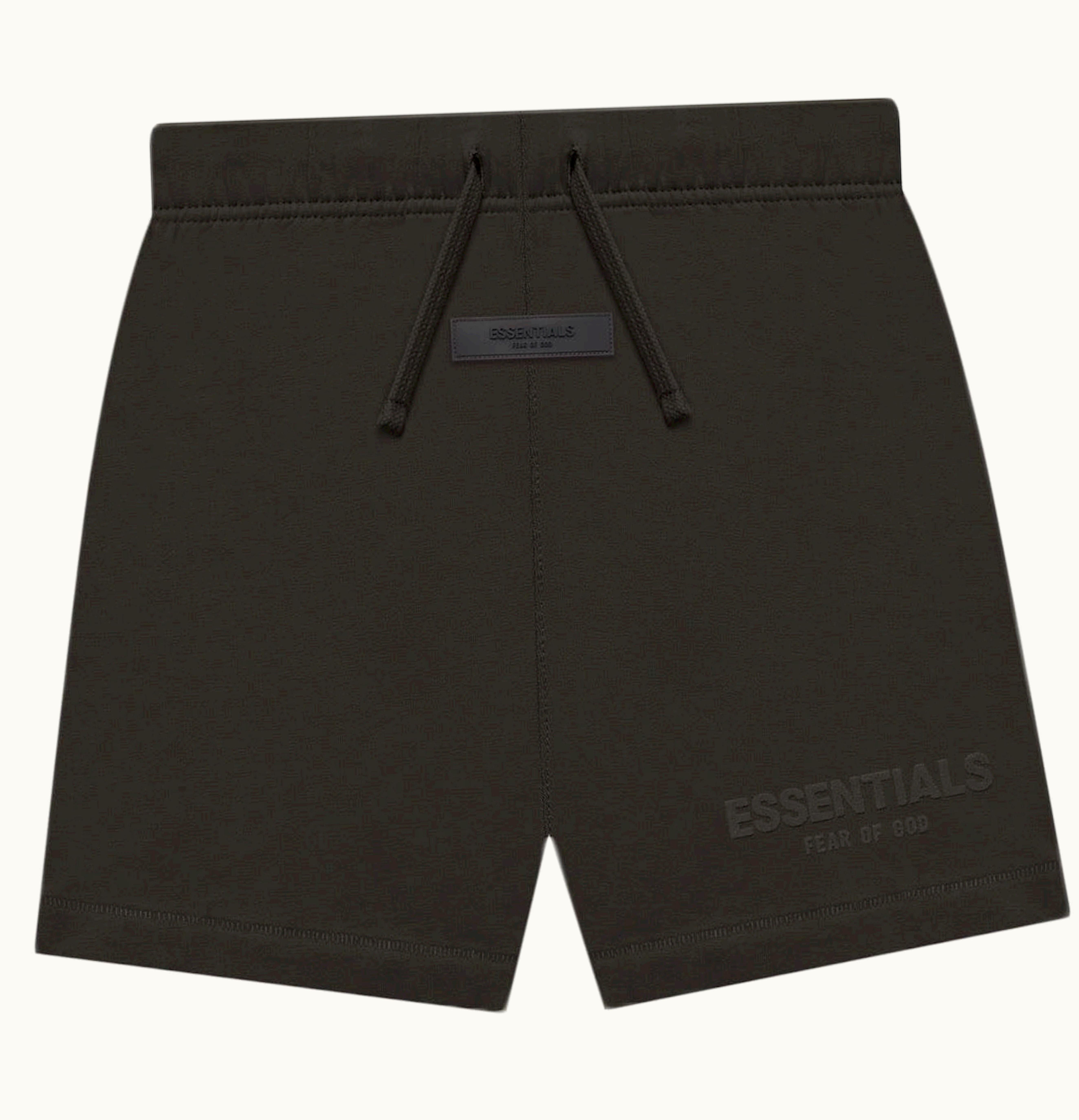Fear of God Fear Of God Essentials Kids Jersey Shorts Off Black