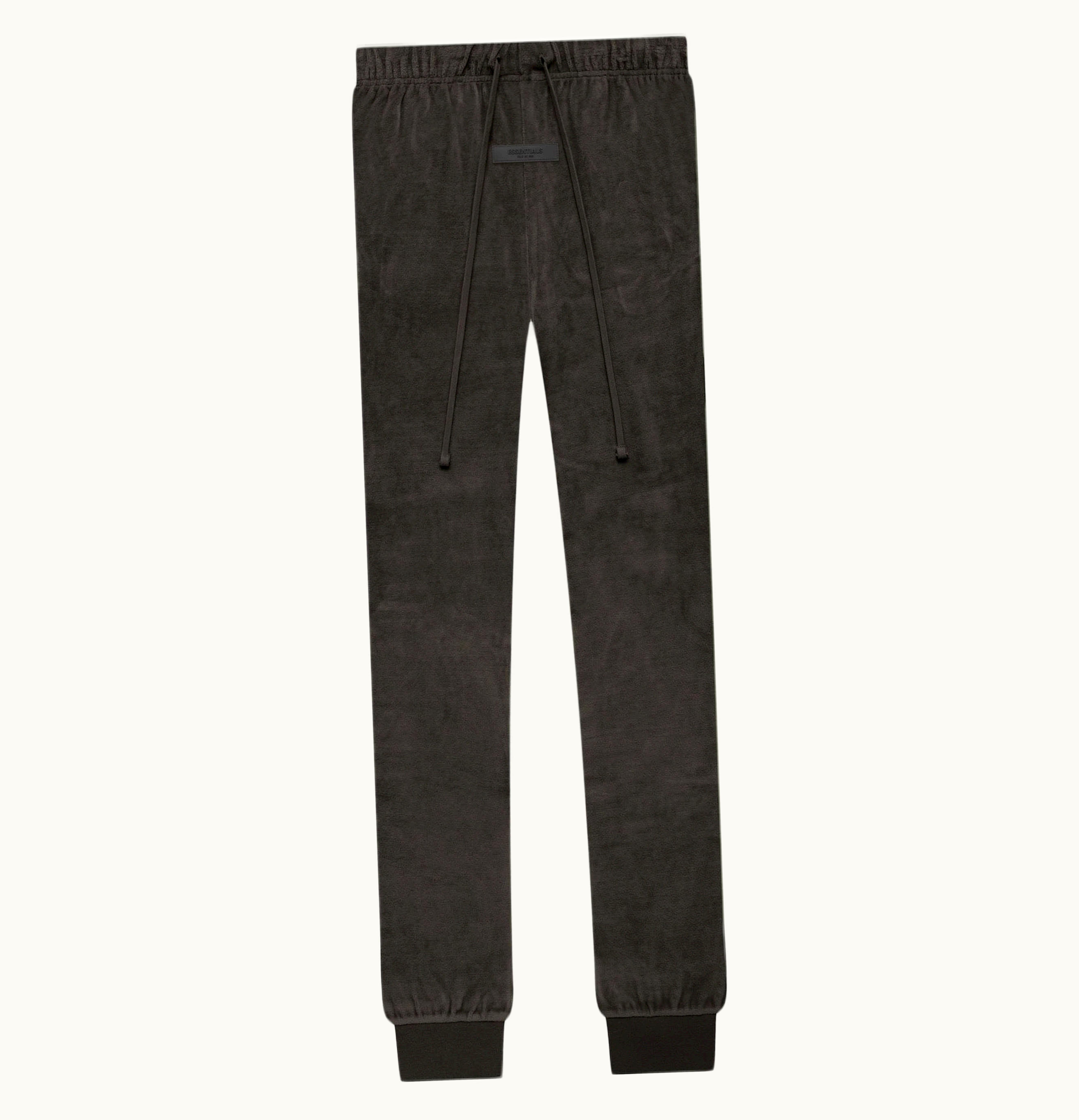 Fear of God Fear Of God Essentials Womens Velour Pant Off Black