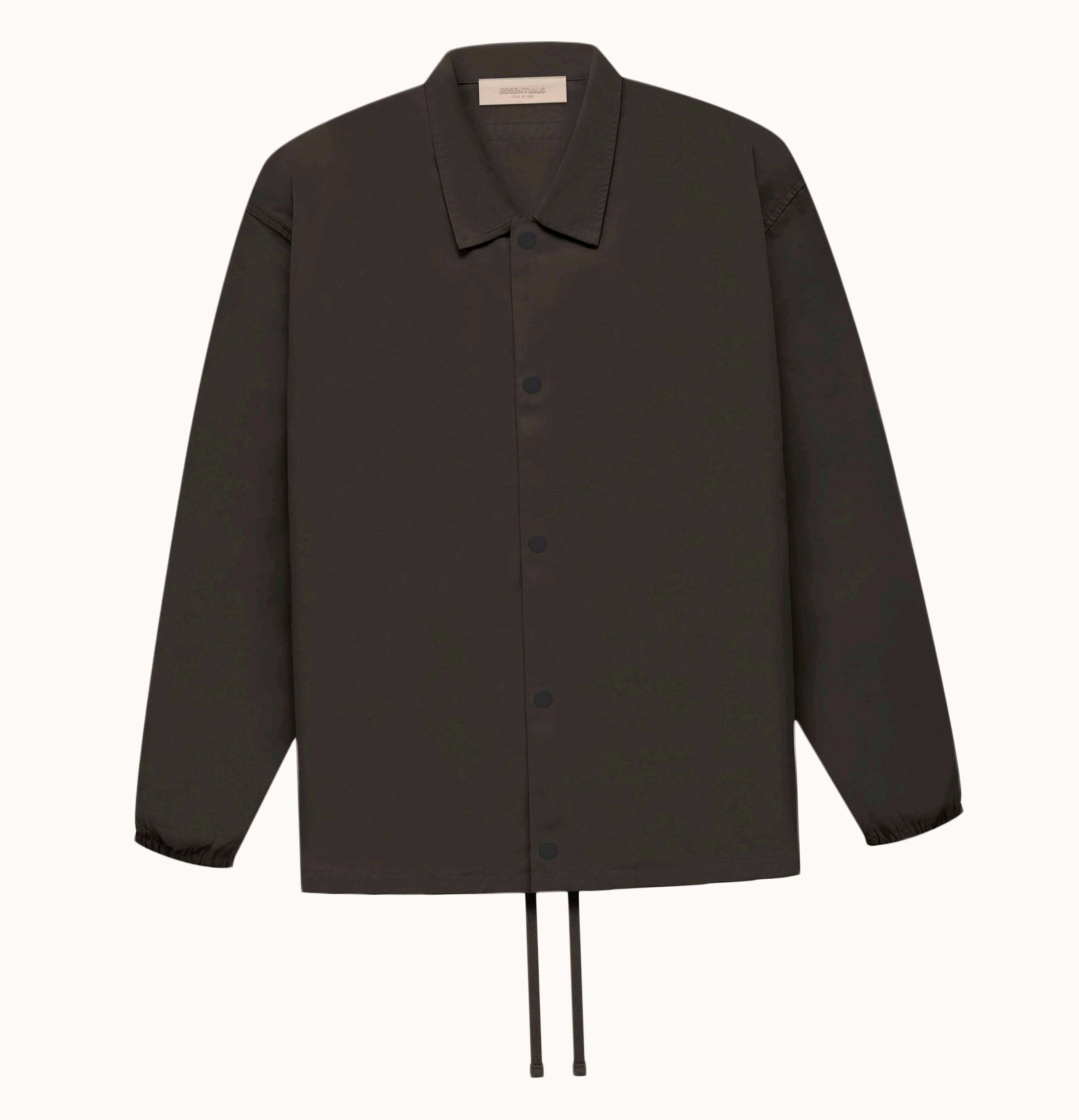 Fear of God Fear Of God Essentials Coaches Jacket Off Black