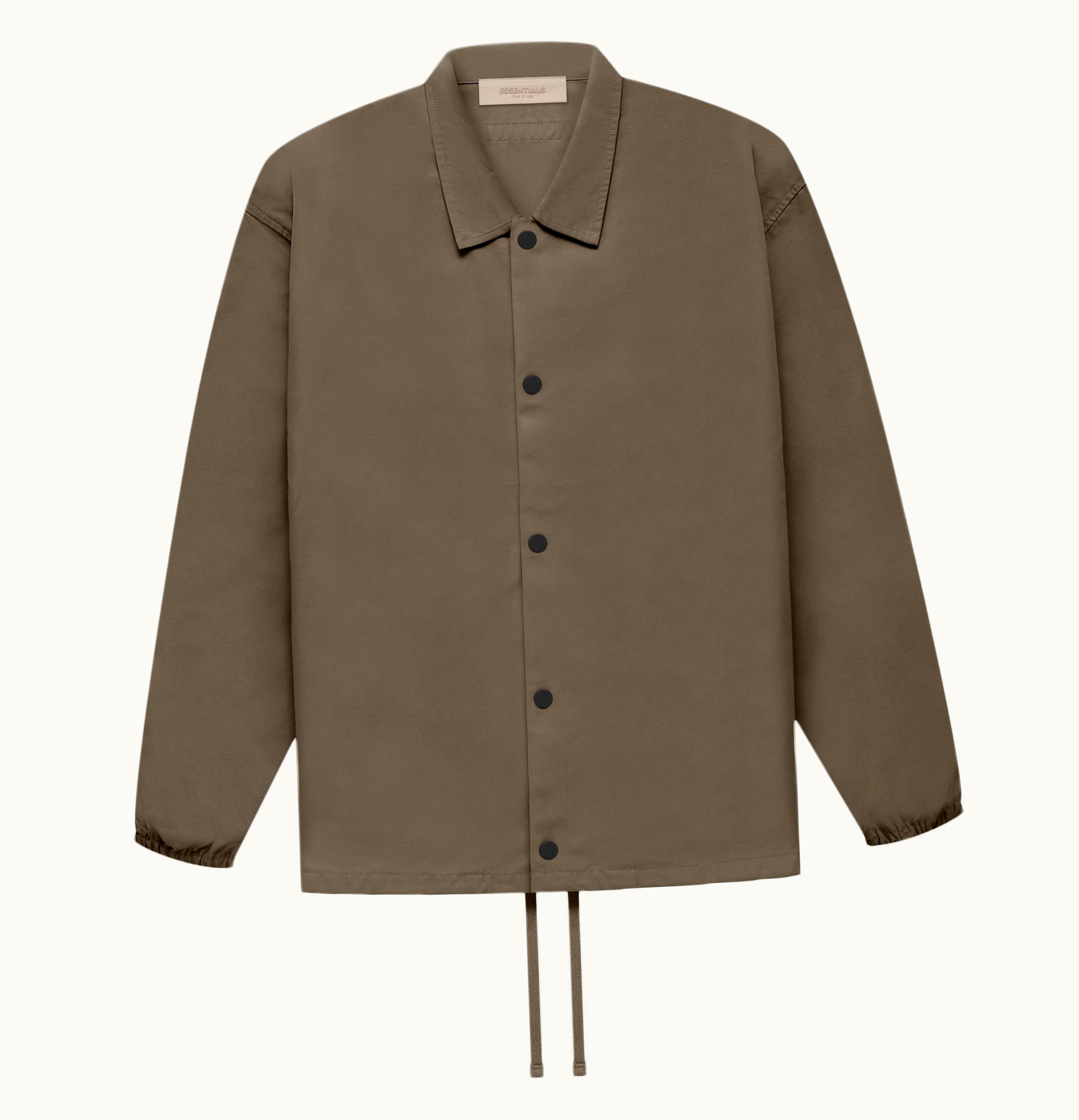 Fear of God Fear Of God Essentials Coaches Jacket Wood