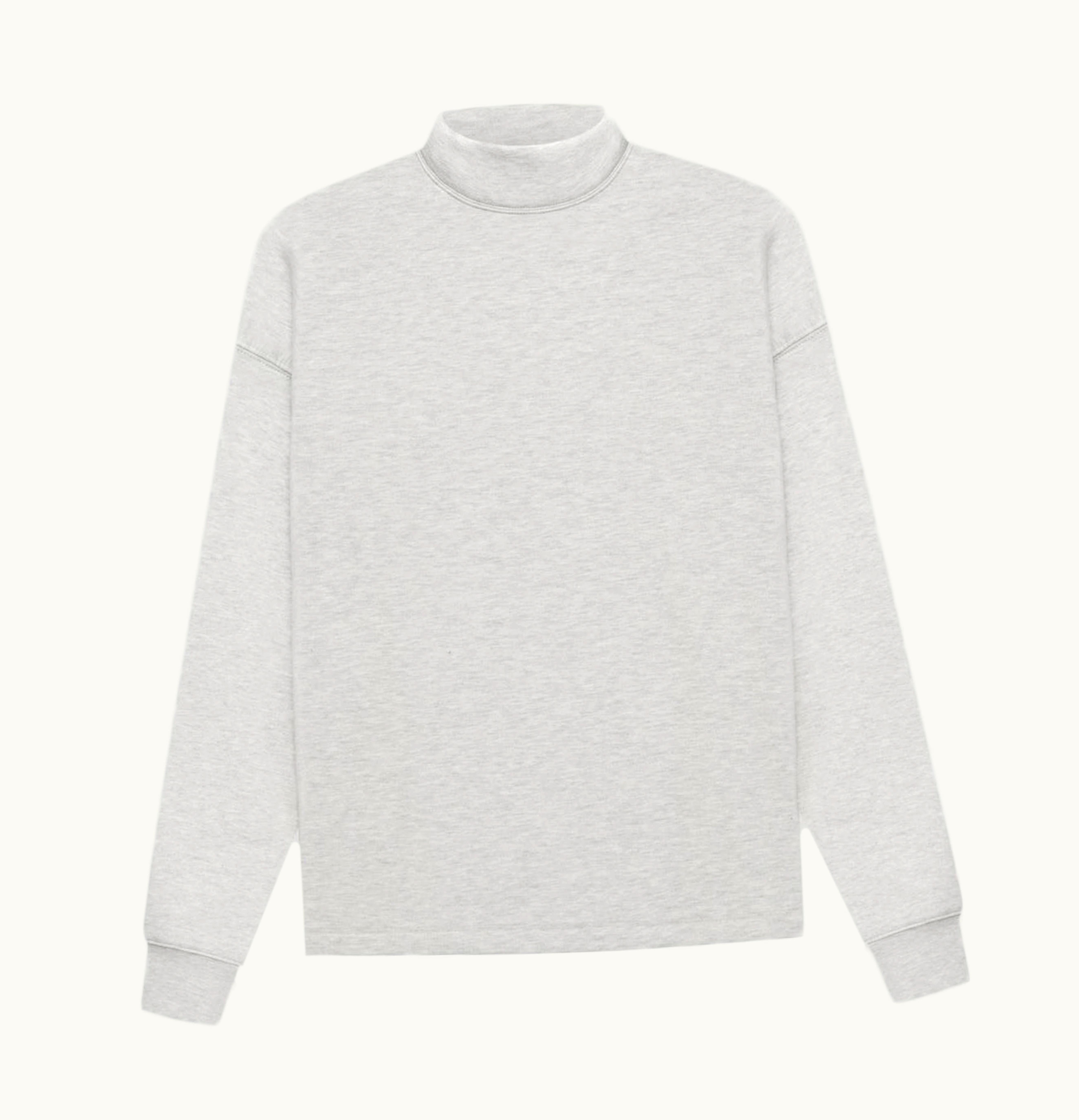 Fear of God Fear Of God Essentials Womens Relaxed Mockneck SS22 Light Oatmeal