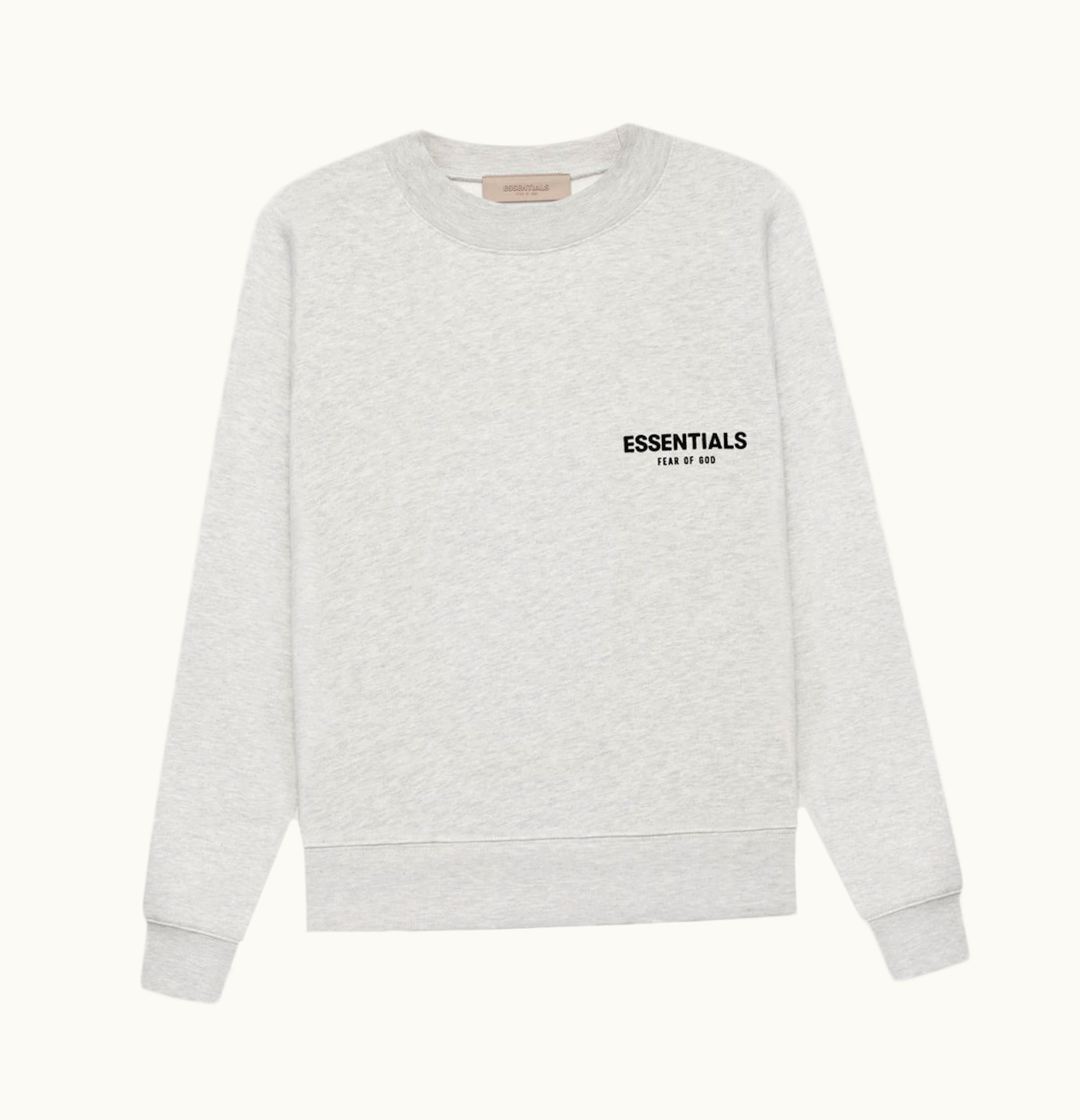 Fear of God Fear Of God Essentials Womens Crewneck SS22 Light Oatmeal