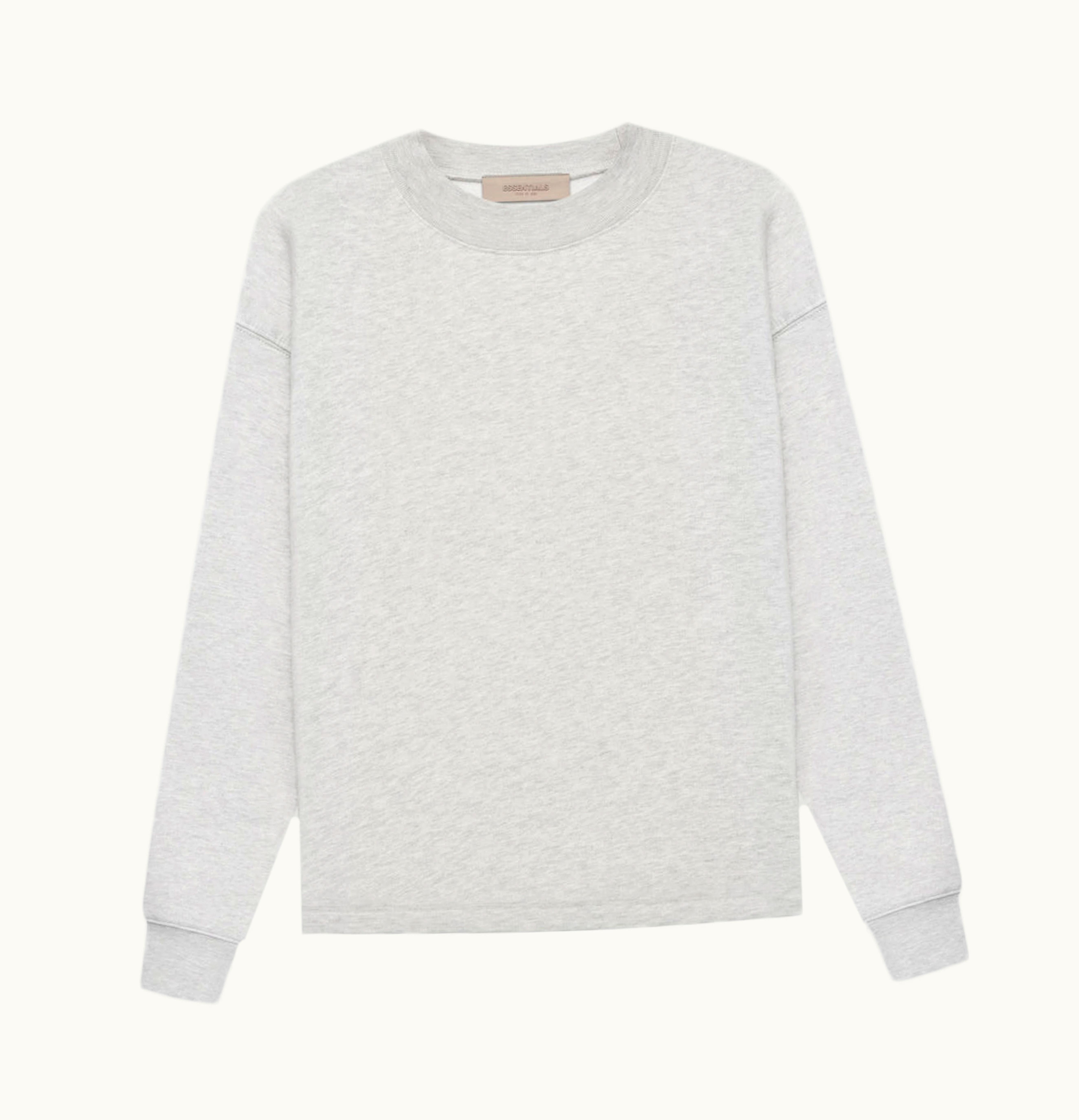 Fear of God Fear Of God Essentials Womens Relaxed Crewneck SS22 Light Oatmeal