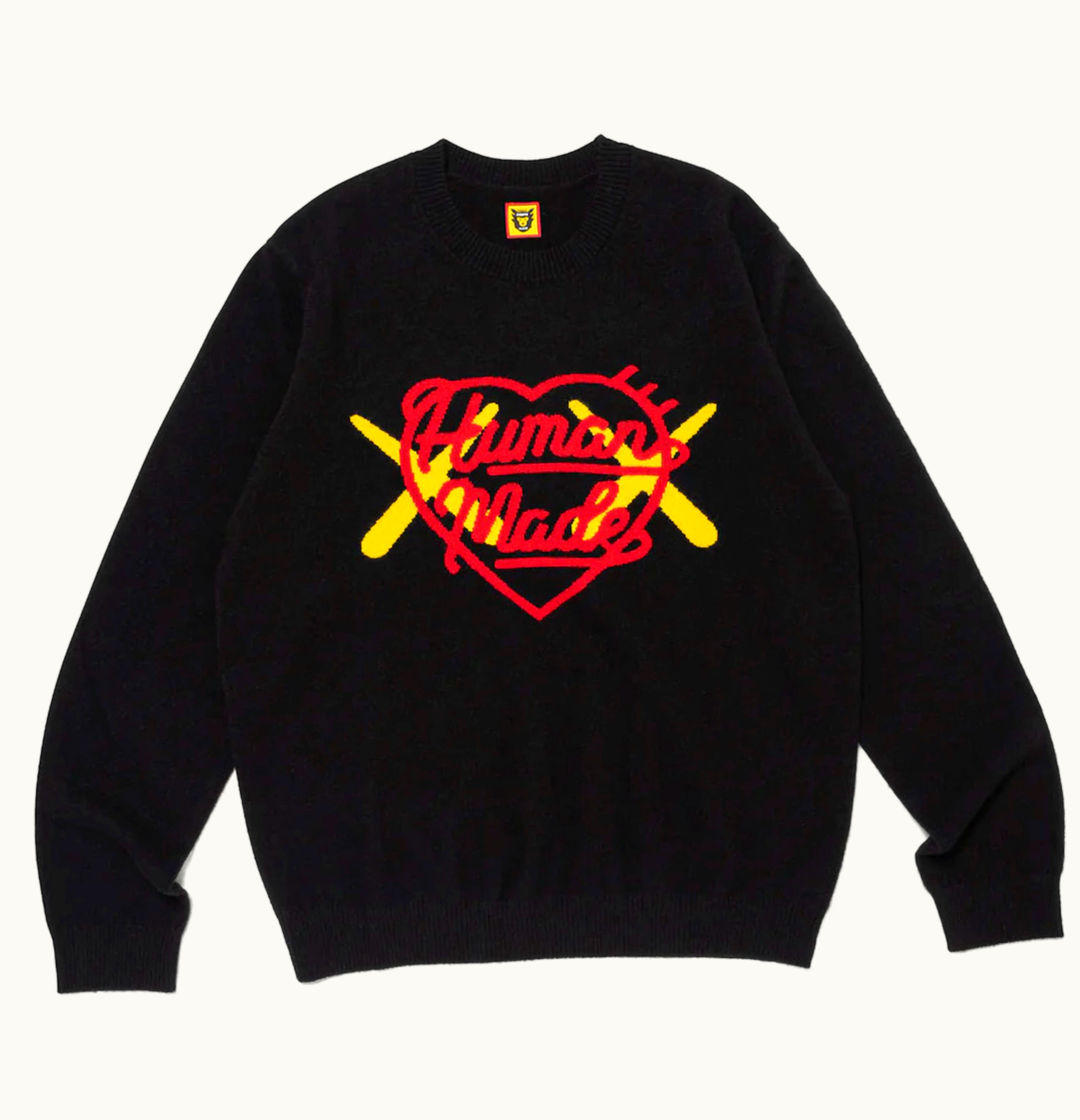 Human Made Human Made X KAWS Knit Sweater Black