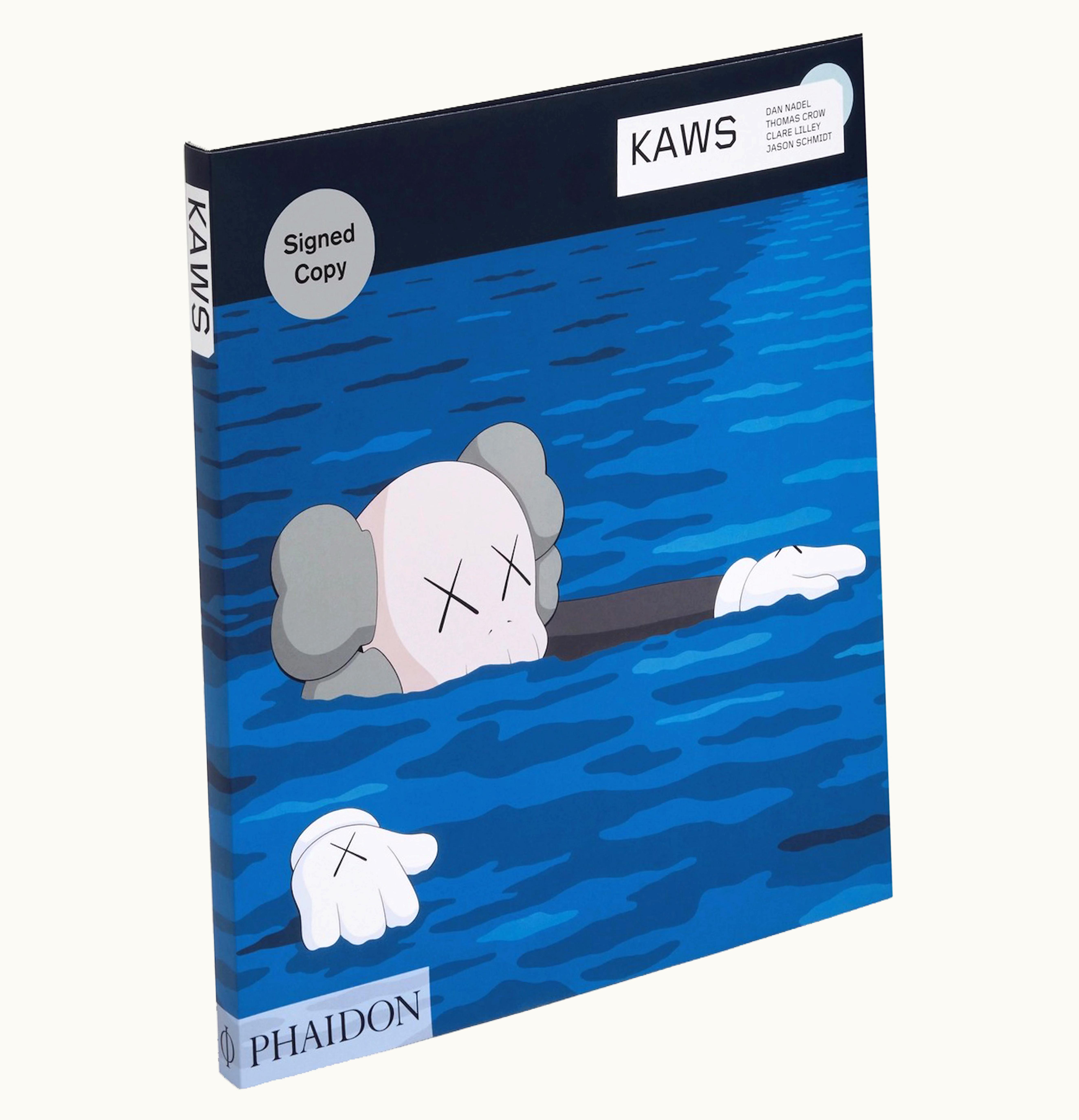 KAWS Phaidon KAWS Dan Nadel Thomas Crow Clare Lilley Jason Schmidt Book Signed
