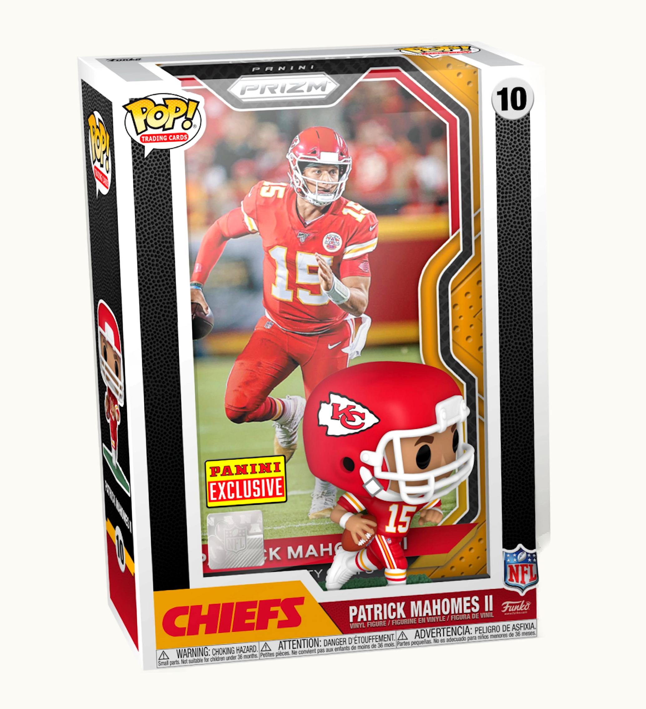 Funko Funko Pop Trading Cards Panini Prizm NFL Kansas City Chiefs Patrick Mahomes II Panini Exclusive Figure 10