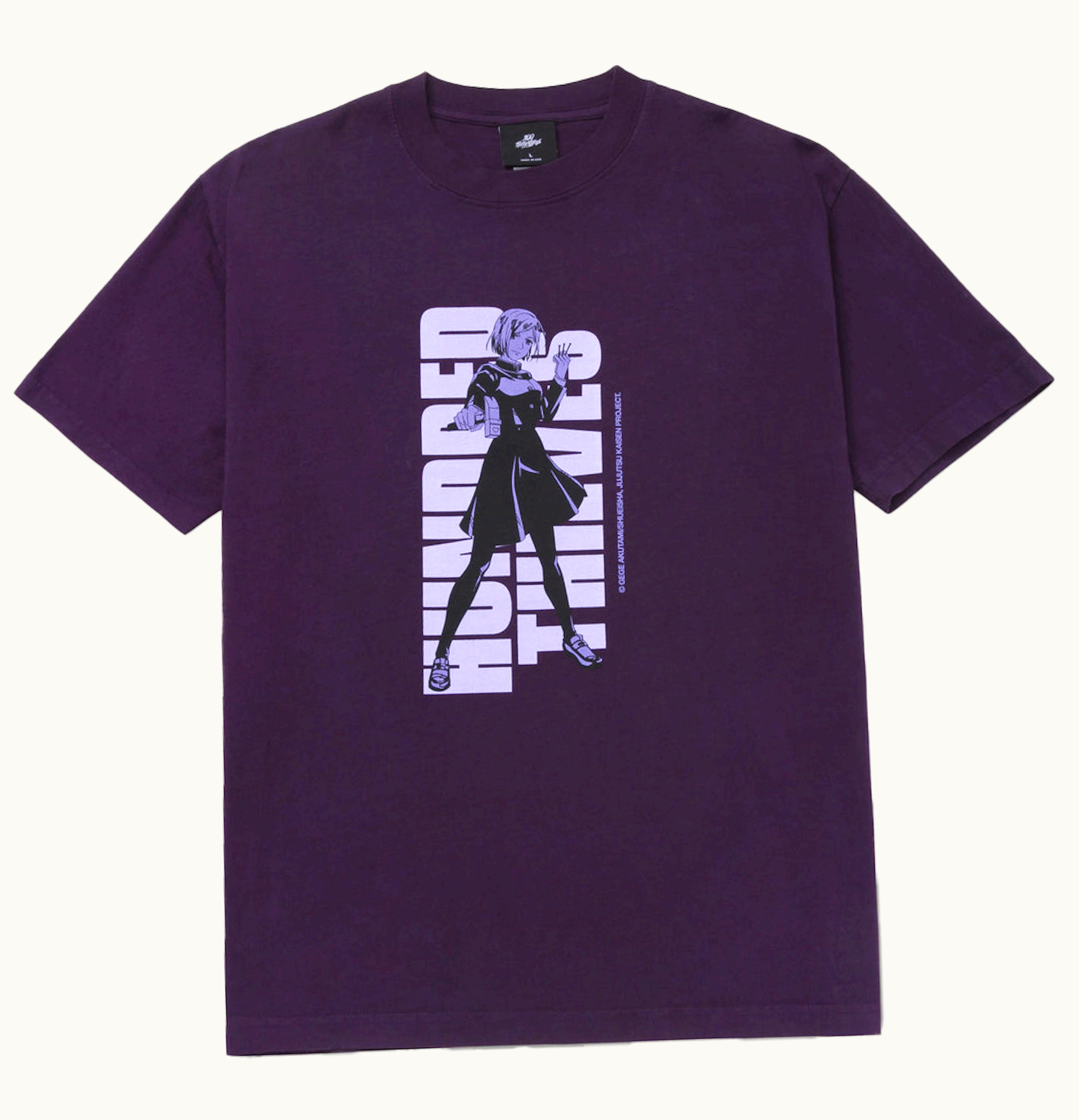 100 Thieves X Jujutsu Kaisen Nobara T Shirt Deep Violet