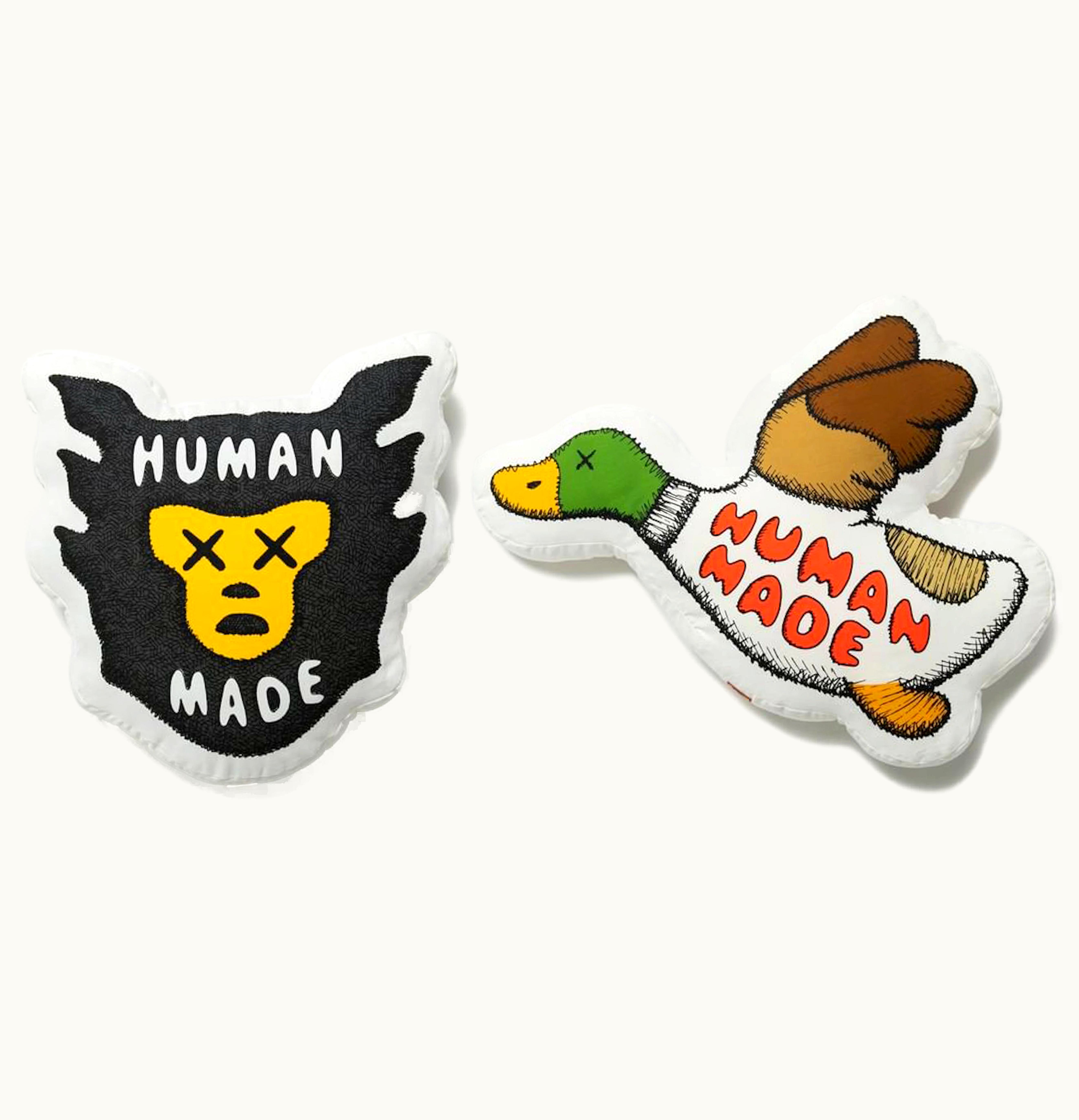 KAWS Human Made x KAWS Cushion Set