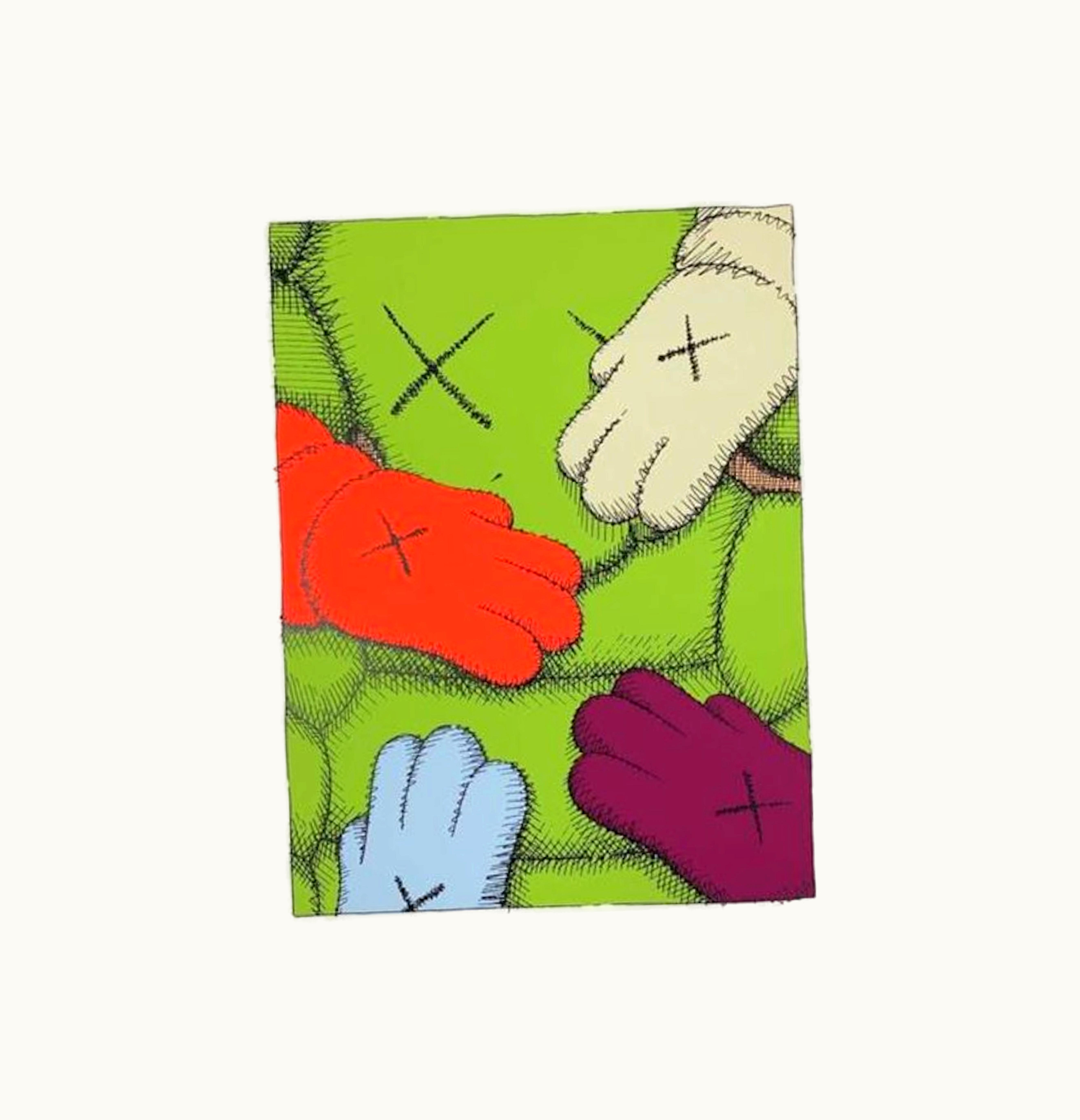 KAWS KAWS Urge Print 9 Light Green Signed Edition of 250