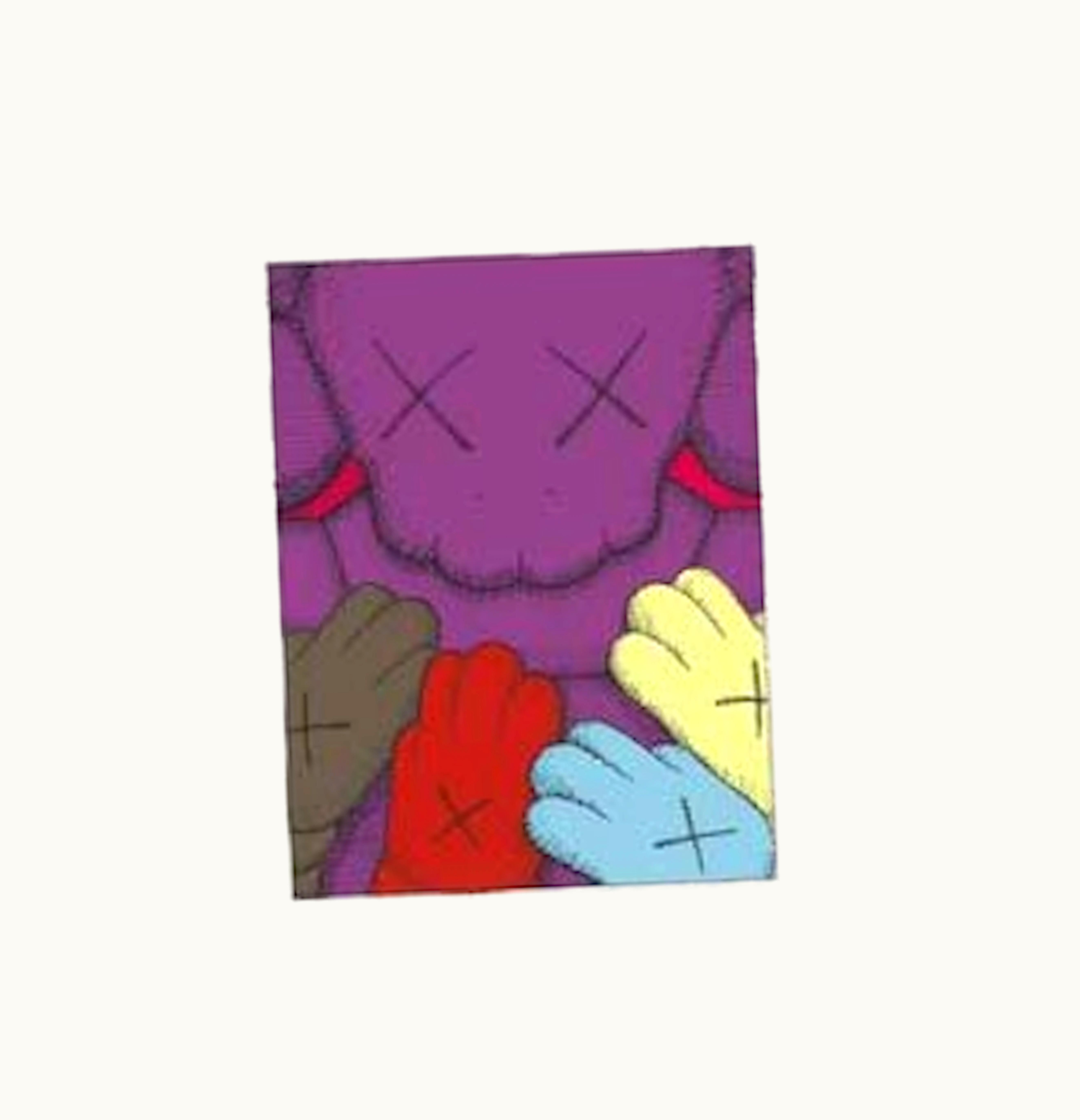 KAWS KAWS Urge Print 8 Purple Signed Edition of 250