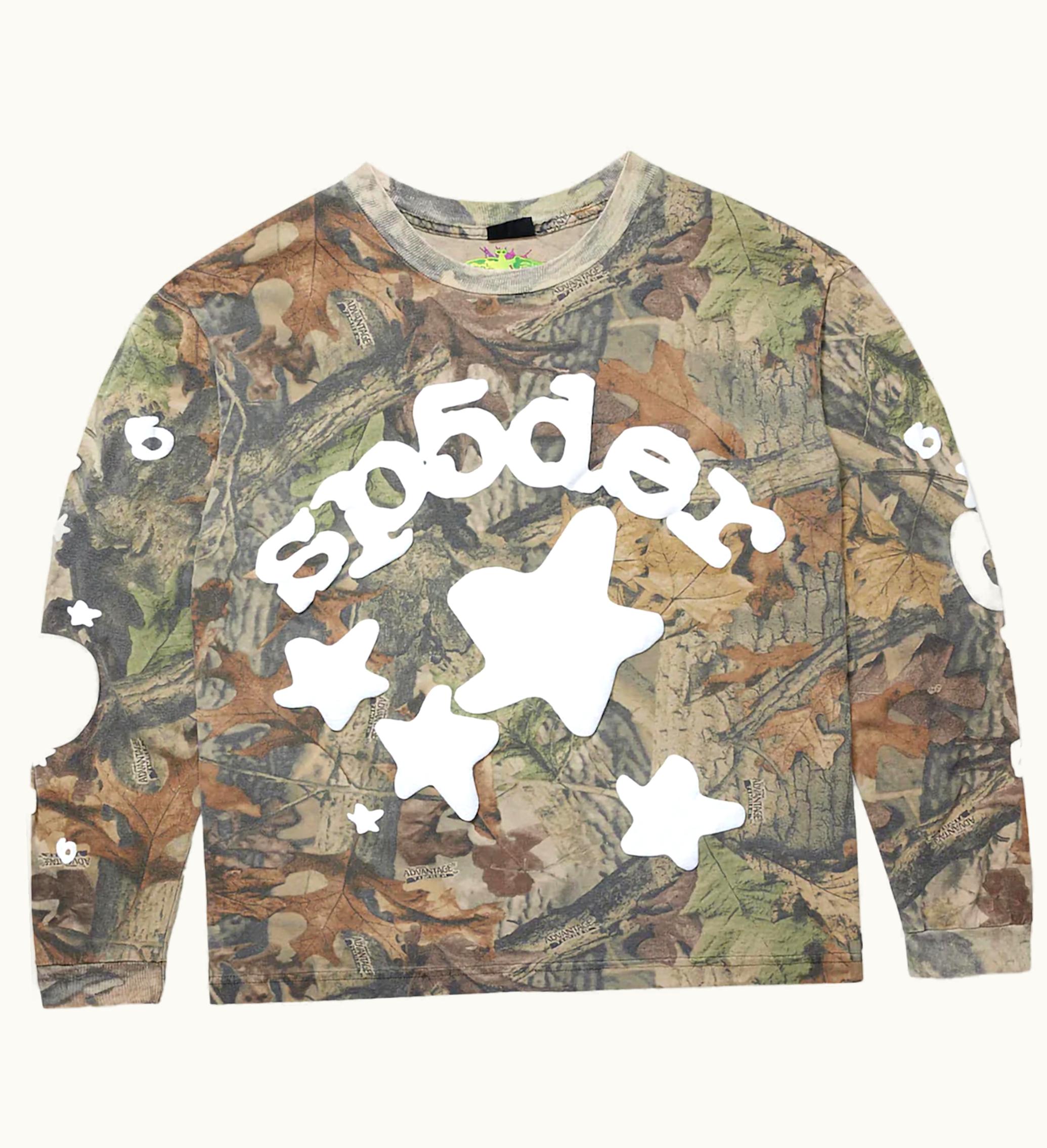 Sp5der Sp5der Beluga L S Tee Real Tree Camo