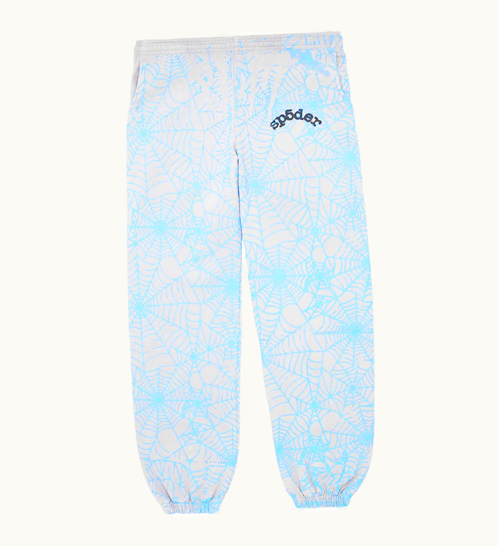 Sp5der Sp5der Aop Web Sweatpants Heather Grey