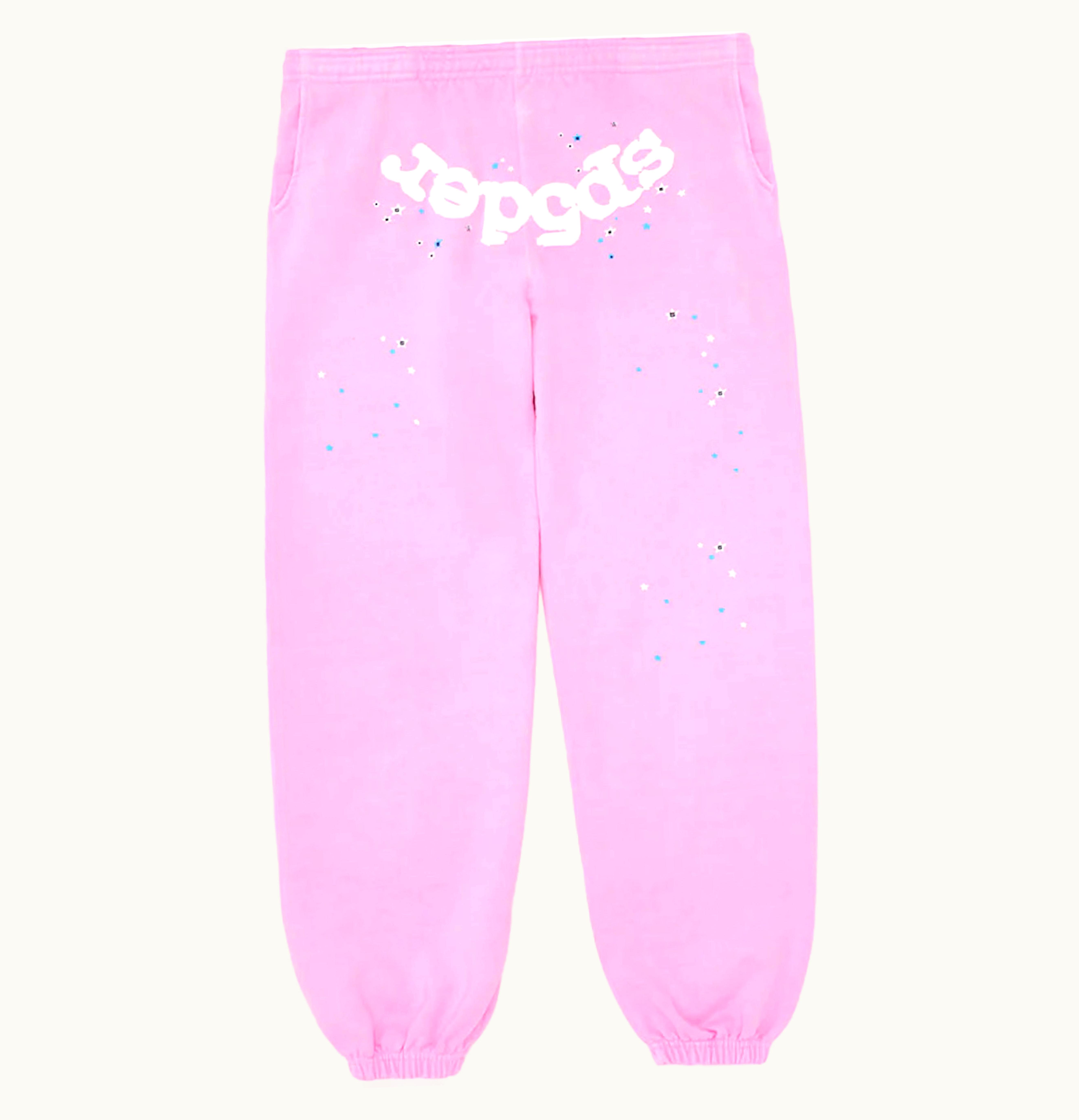 Sp5der Sp5der OG Web Sweatpants Pink