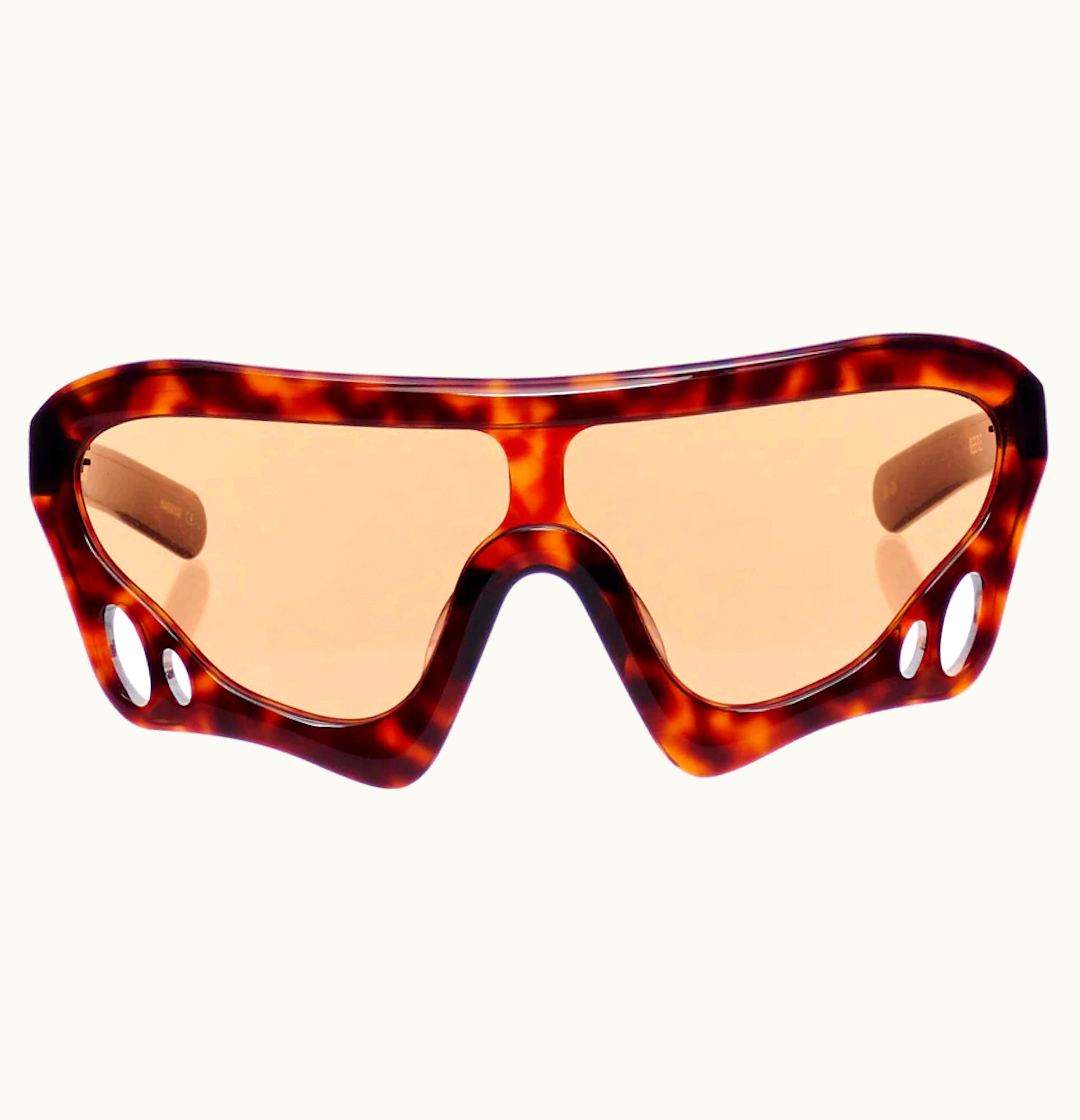 Sp5der Sp5der Sp5 X Flatlist Eyewear Beetle Sunglasses Brown Havana