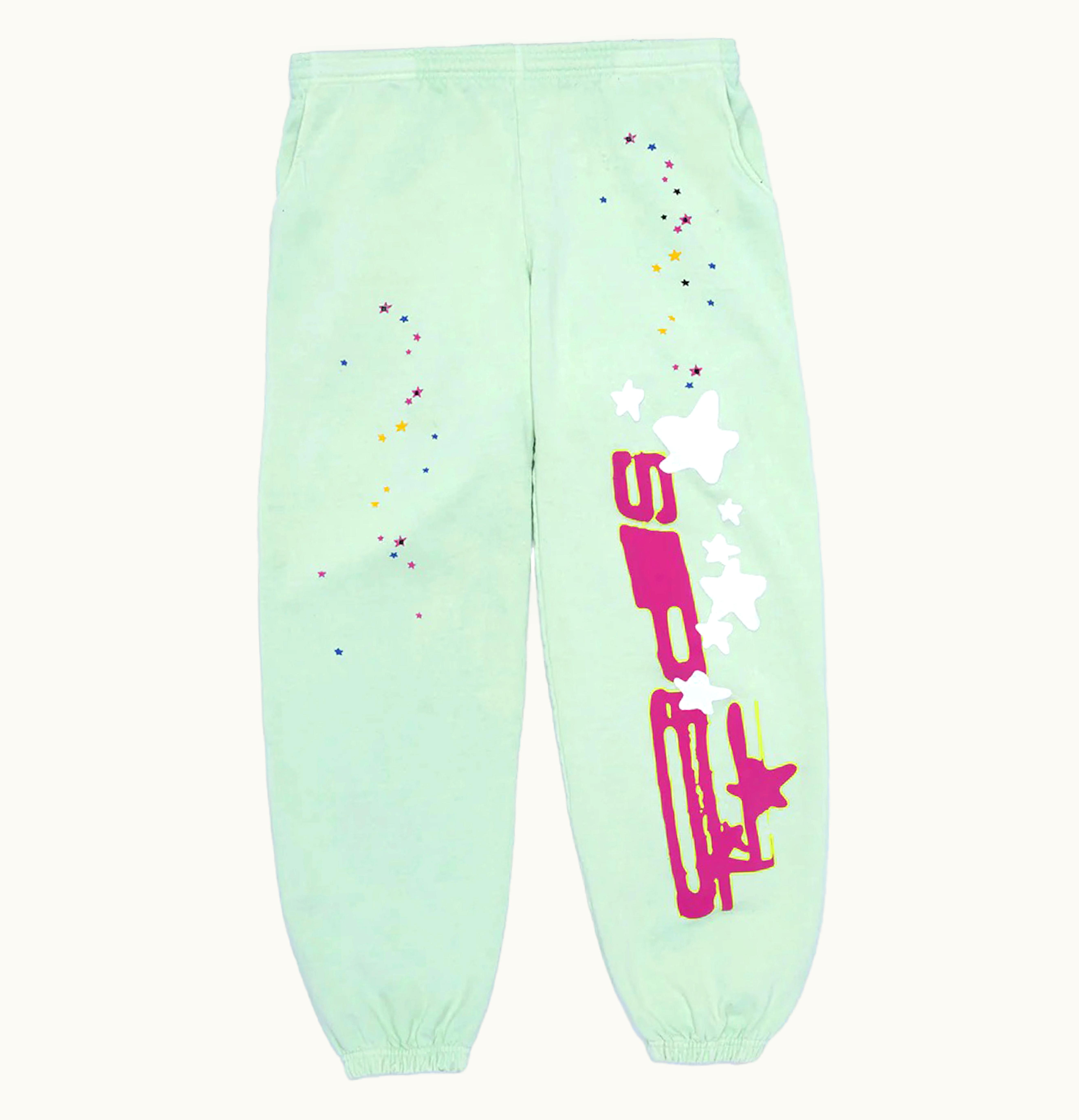 Sp5der Sp5der Sp5 Mint Sweatpants Mint