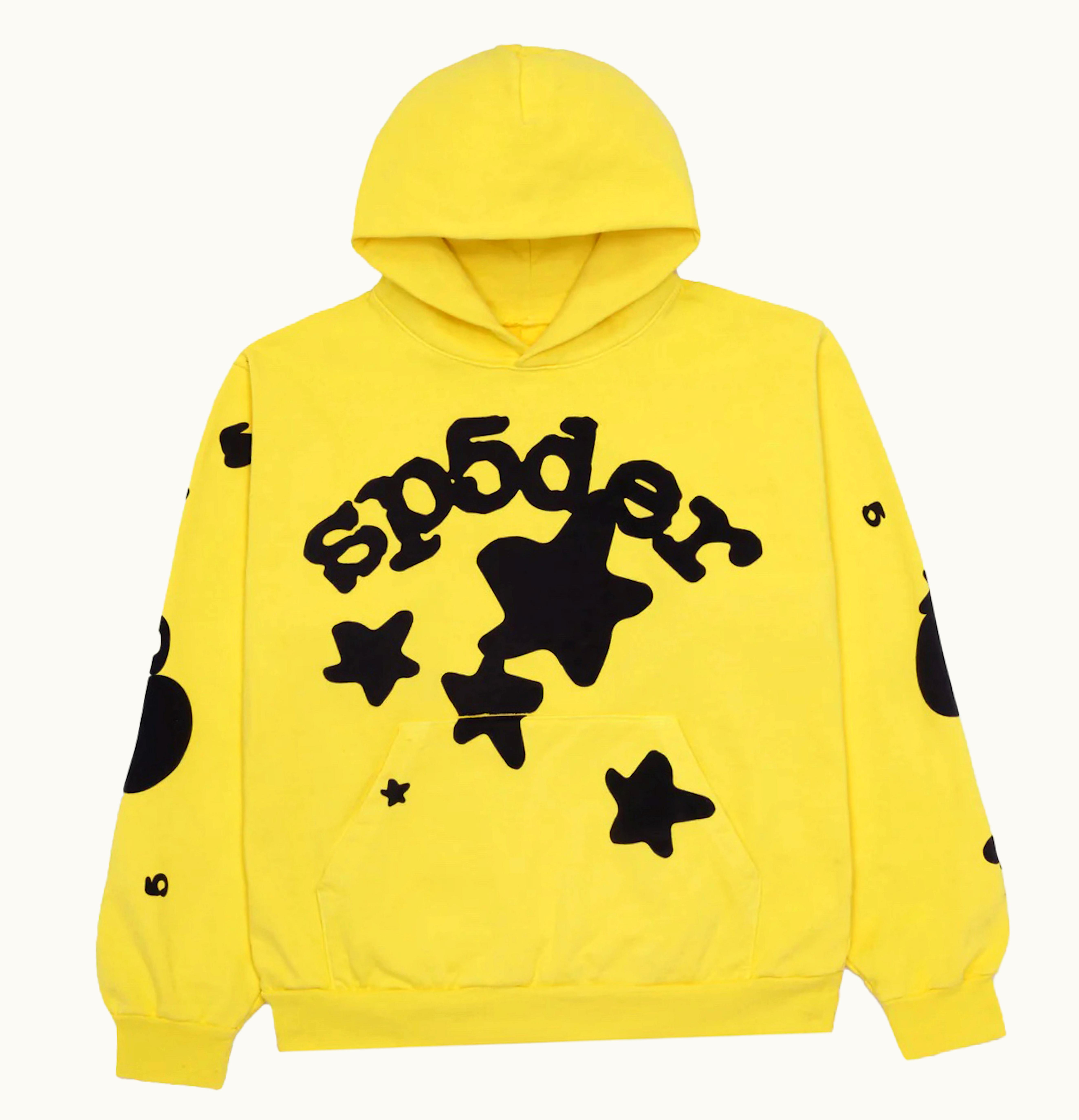 Sp5der Sp5der Beluga Hoodie Gold