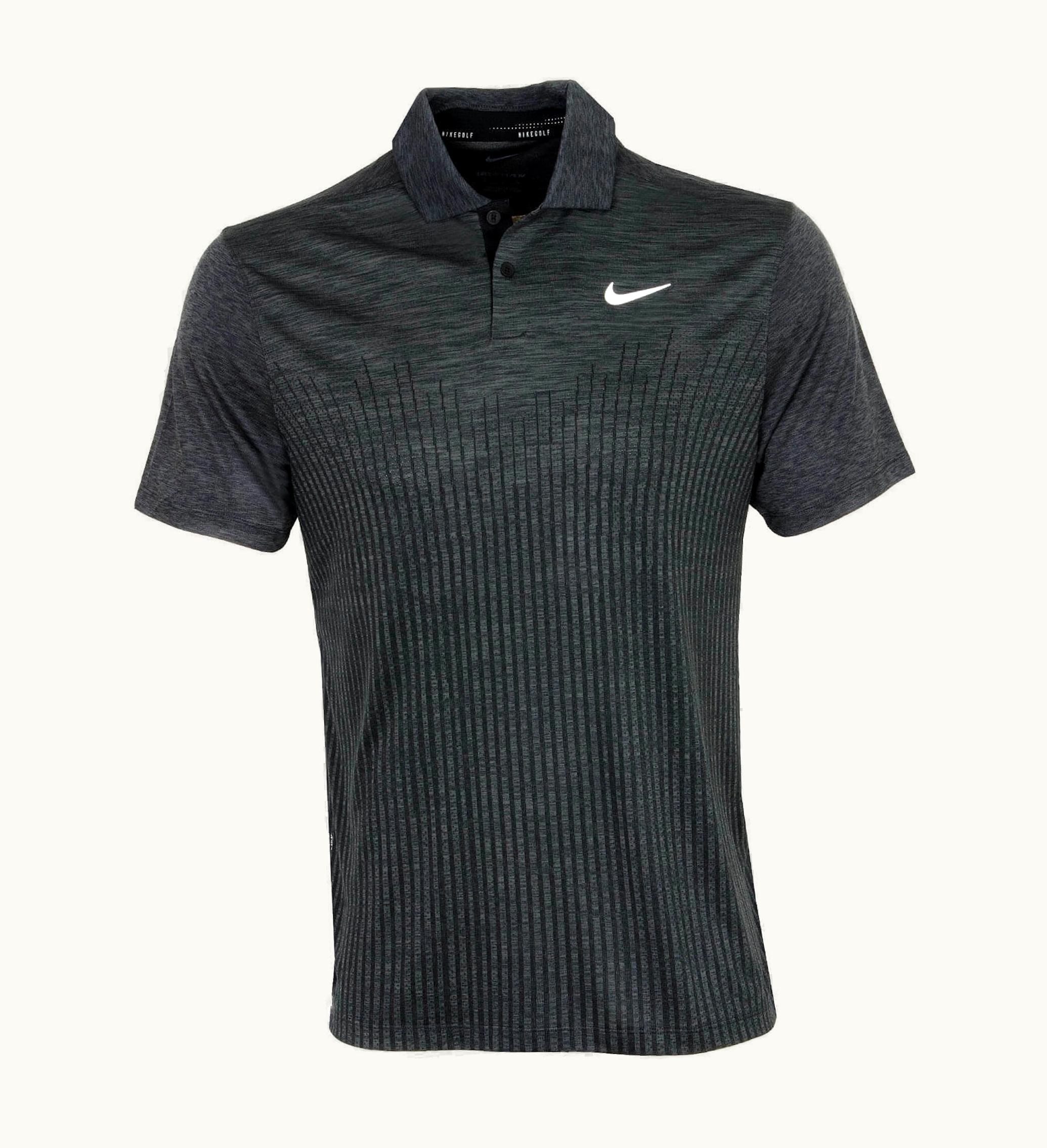 Nike Nike Dri Fit Adv Vapor Jacquard T Shirt Grey Black