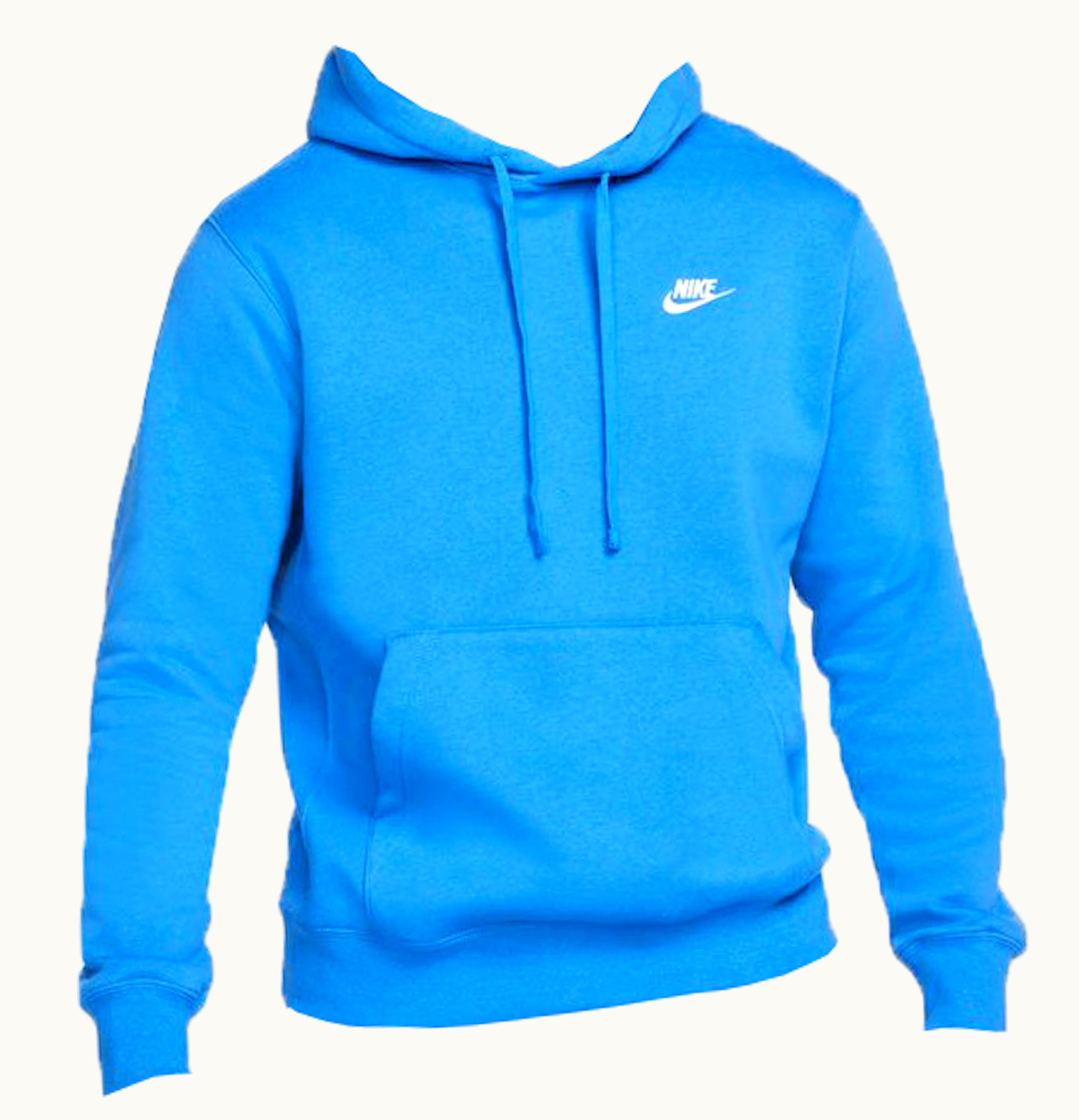 Nike Nike Sportswear Club Fleece Pullover Hoodie Signal Blue Signal Blue White