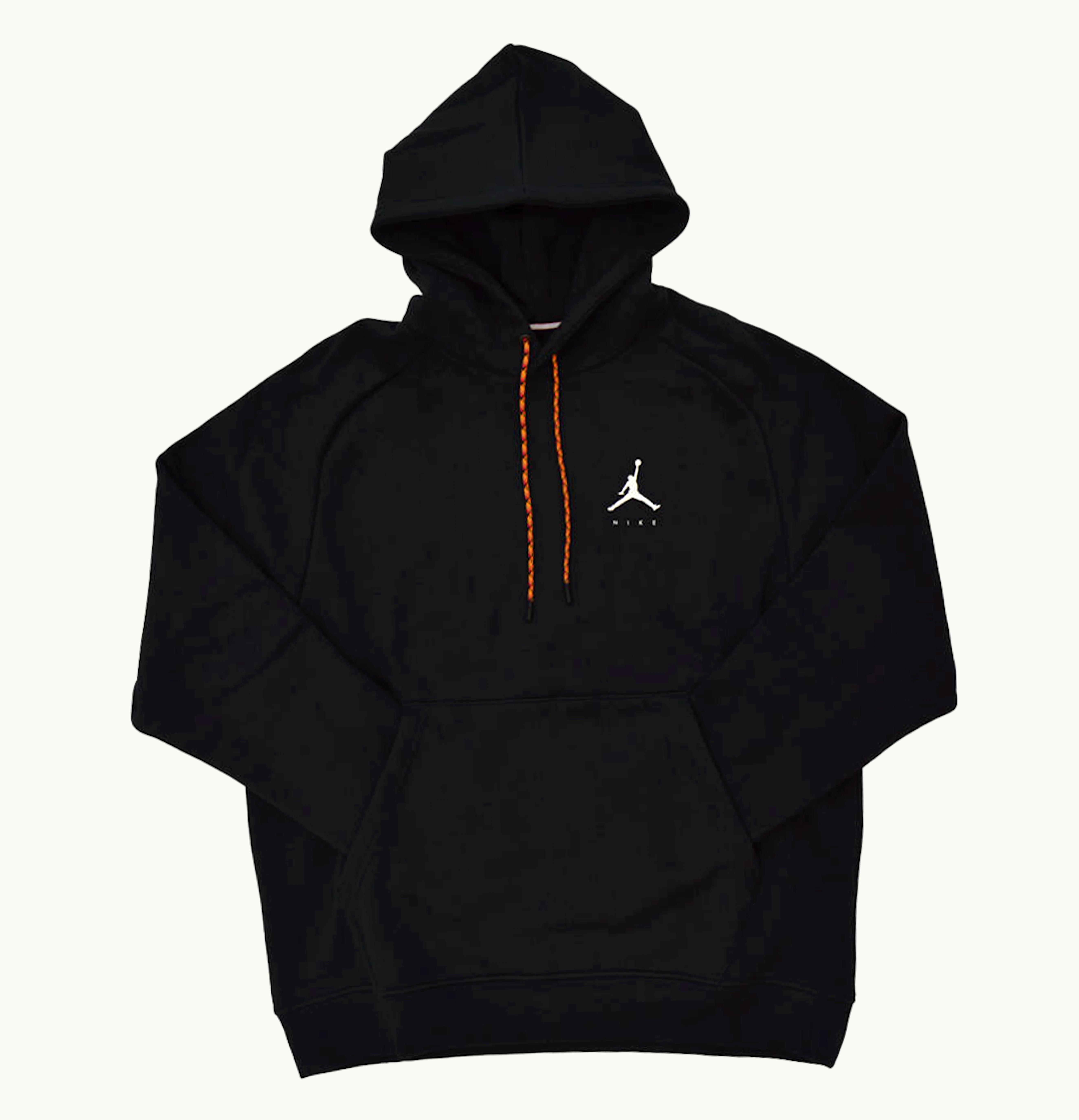 Nike Jordan Jumpman Fleece Hoodie Black White