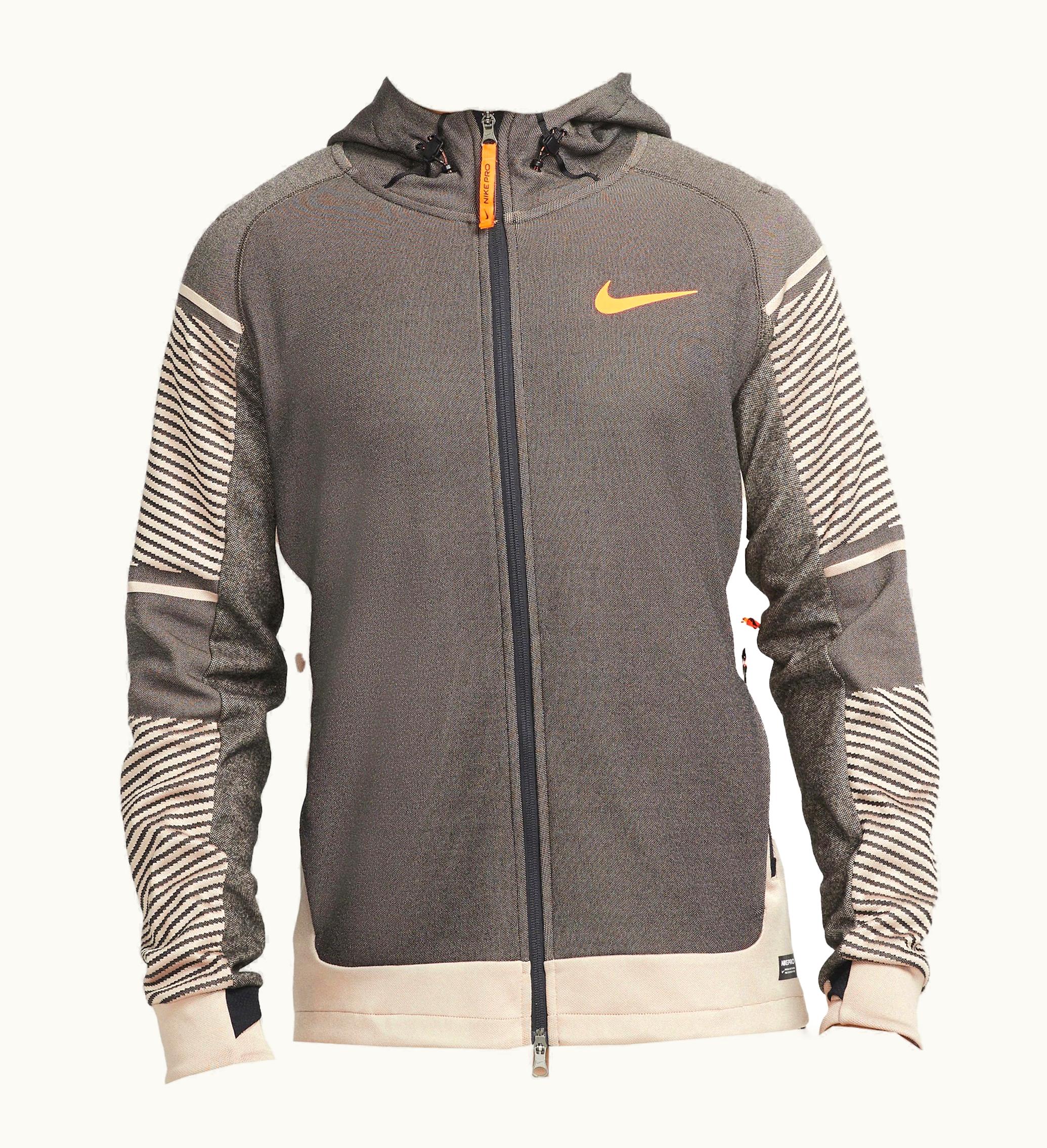 Nike Nike Therma Fit Adv Full Zip Sweatshirt Brown