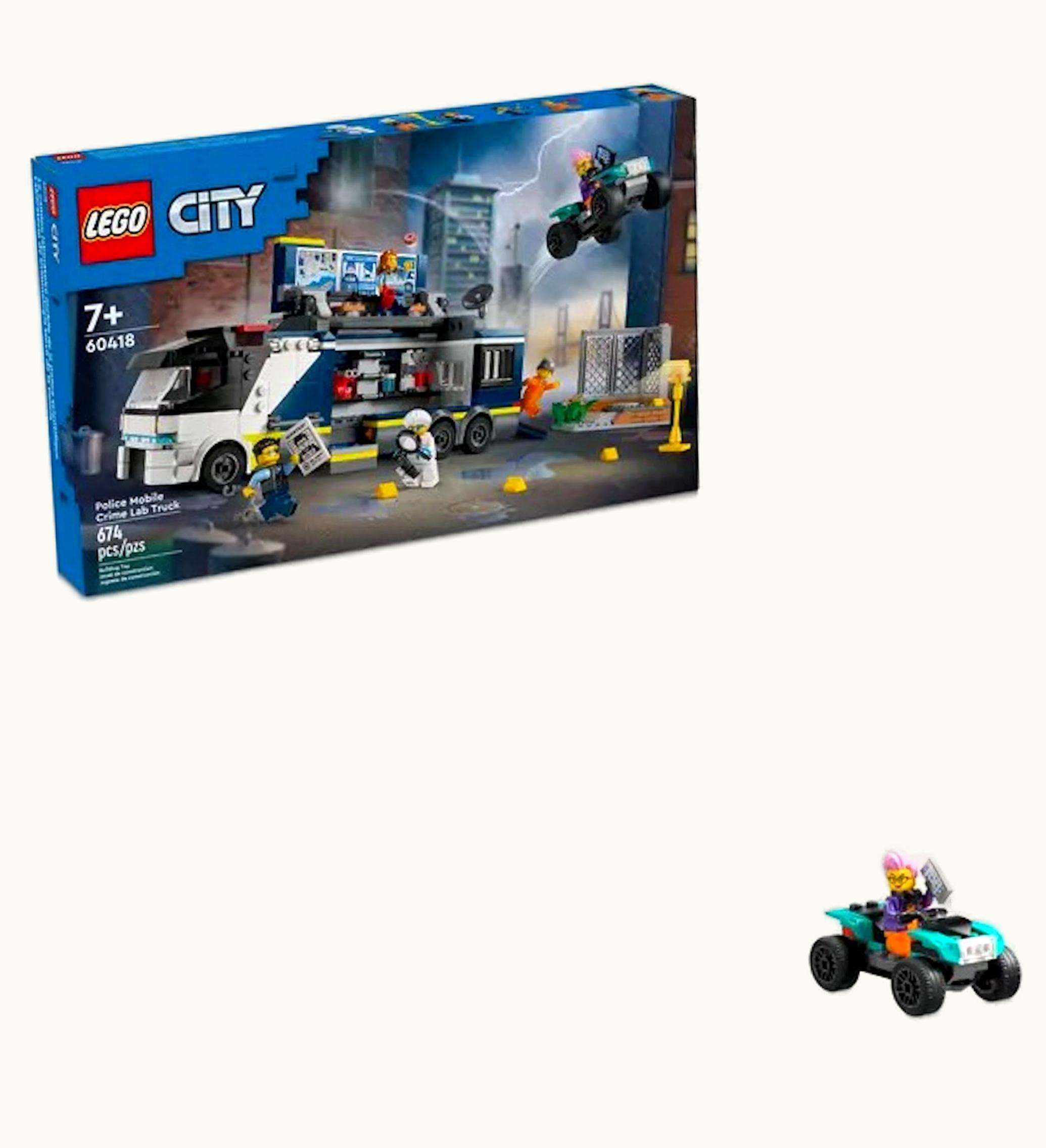 LEGO Lego City Police Mobile Crime Lab Truck Set 60418